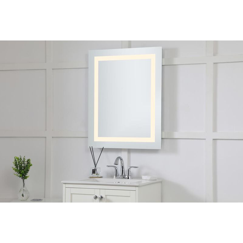 Nova 30 Inch LED Lighted Mirror by Elegant Decor