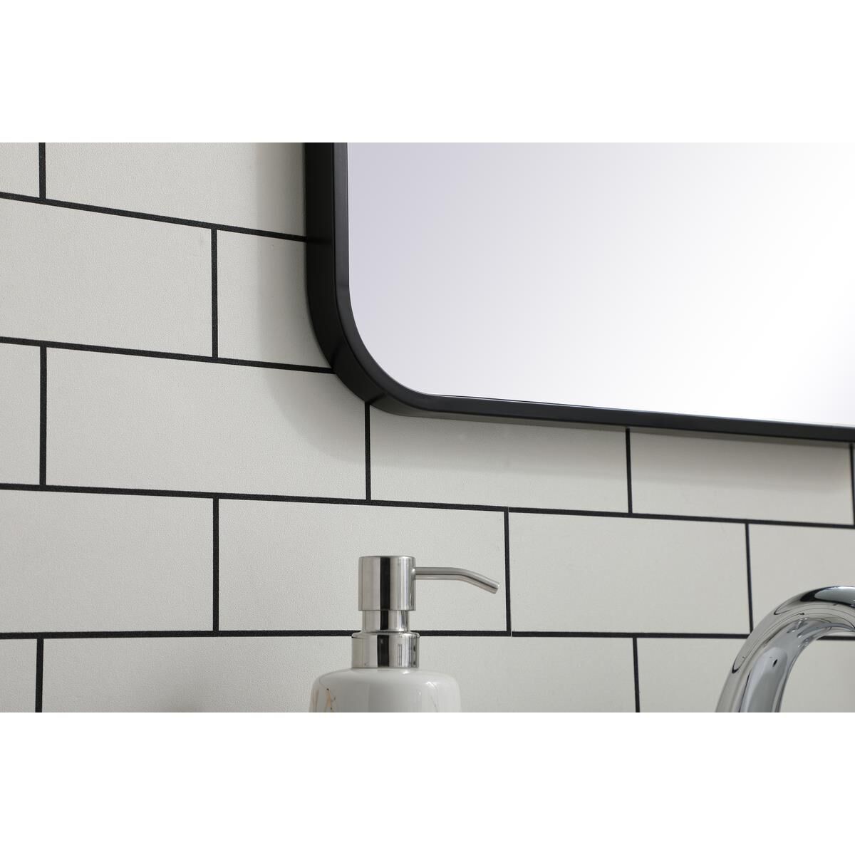Shown in Black finish