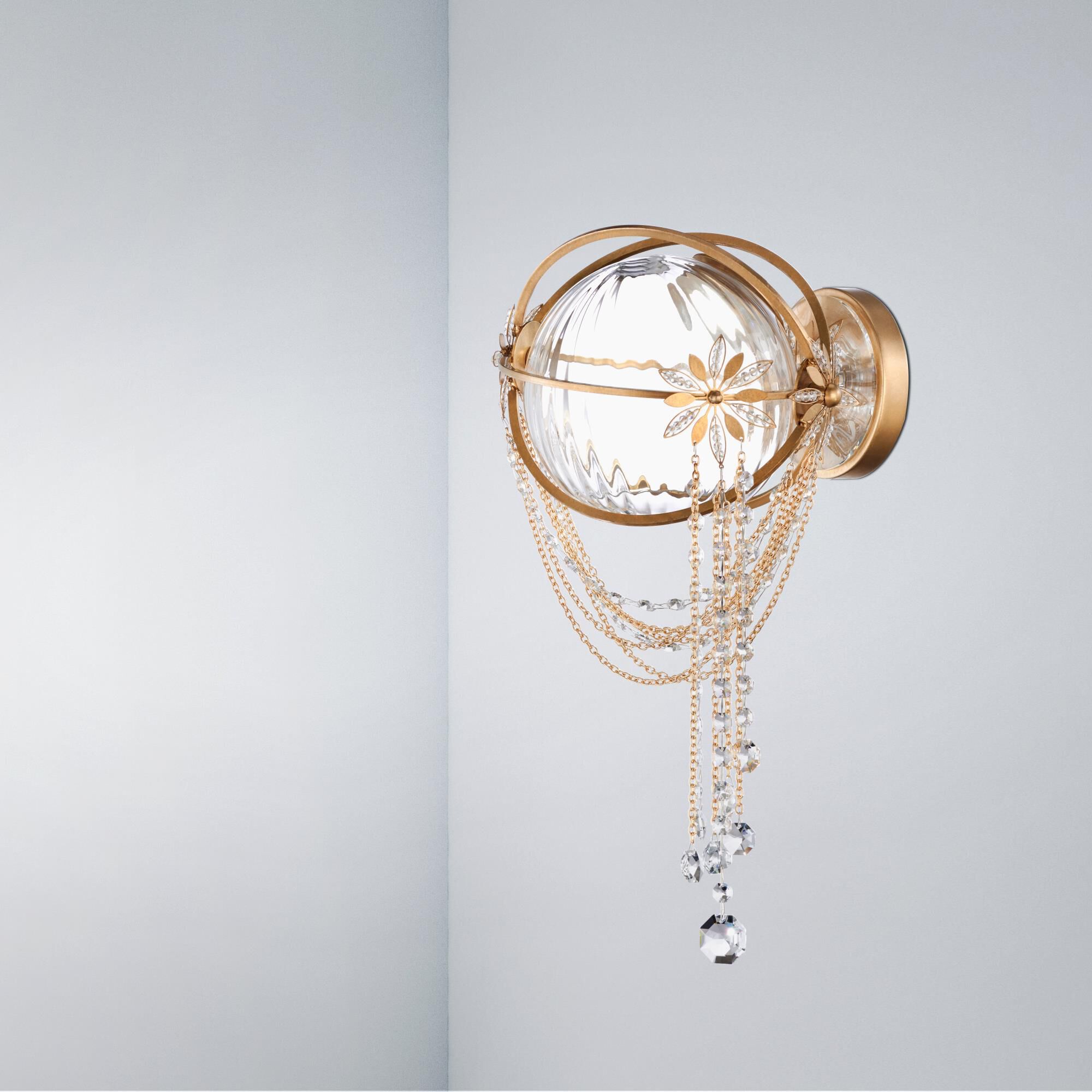 Schonbek Forever Revere 17 Inch LED Wall Sconce