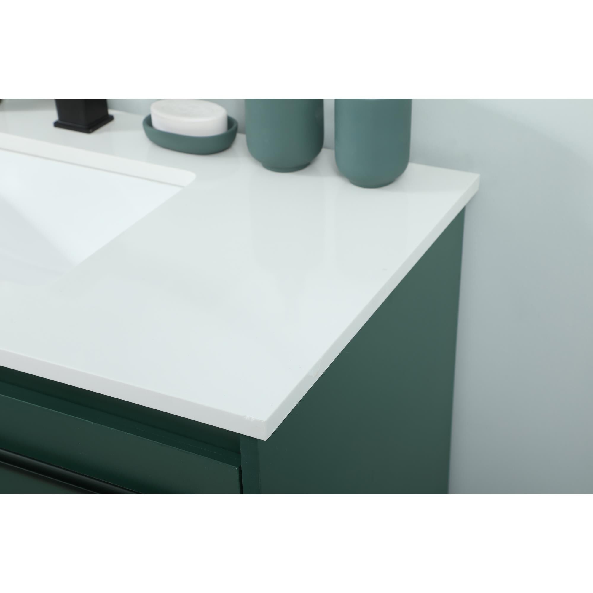 Shown in Green finish