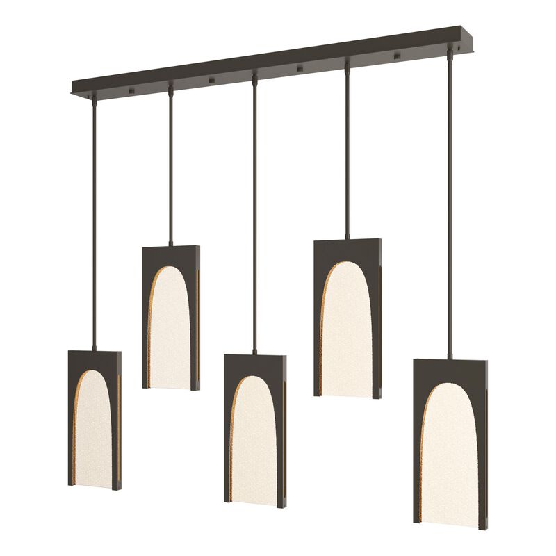 Cypress Medium Linear Chandelier by Hubbardton Forge