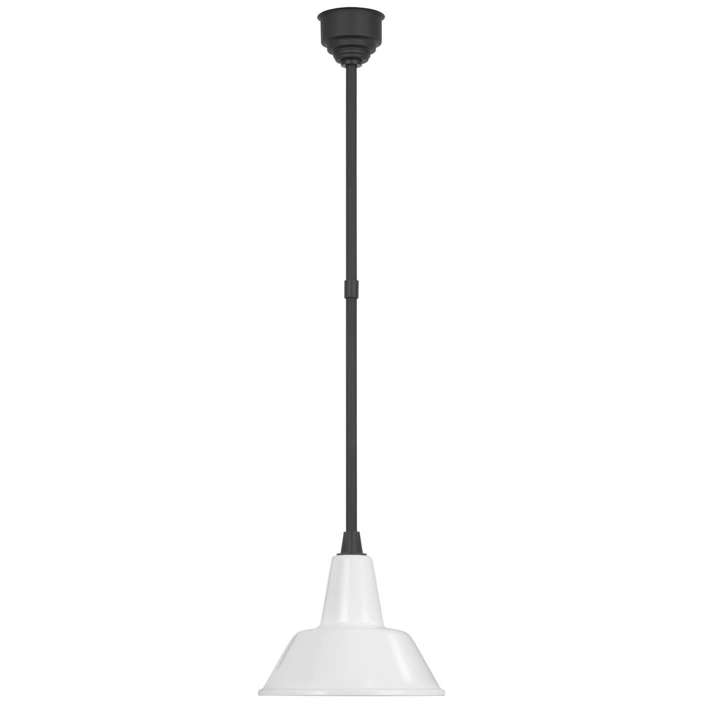Thomas O'Brien Academy Barn Light 13 Inch Large Pendant by Visual Comfort Signature Collection