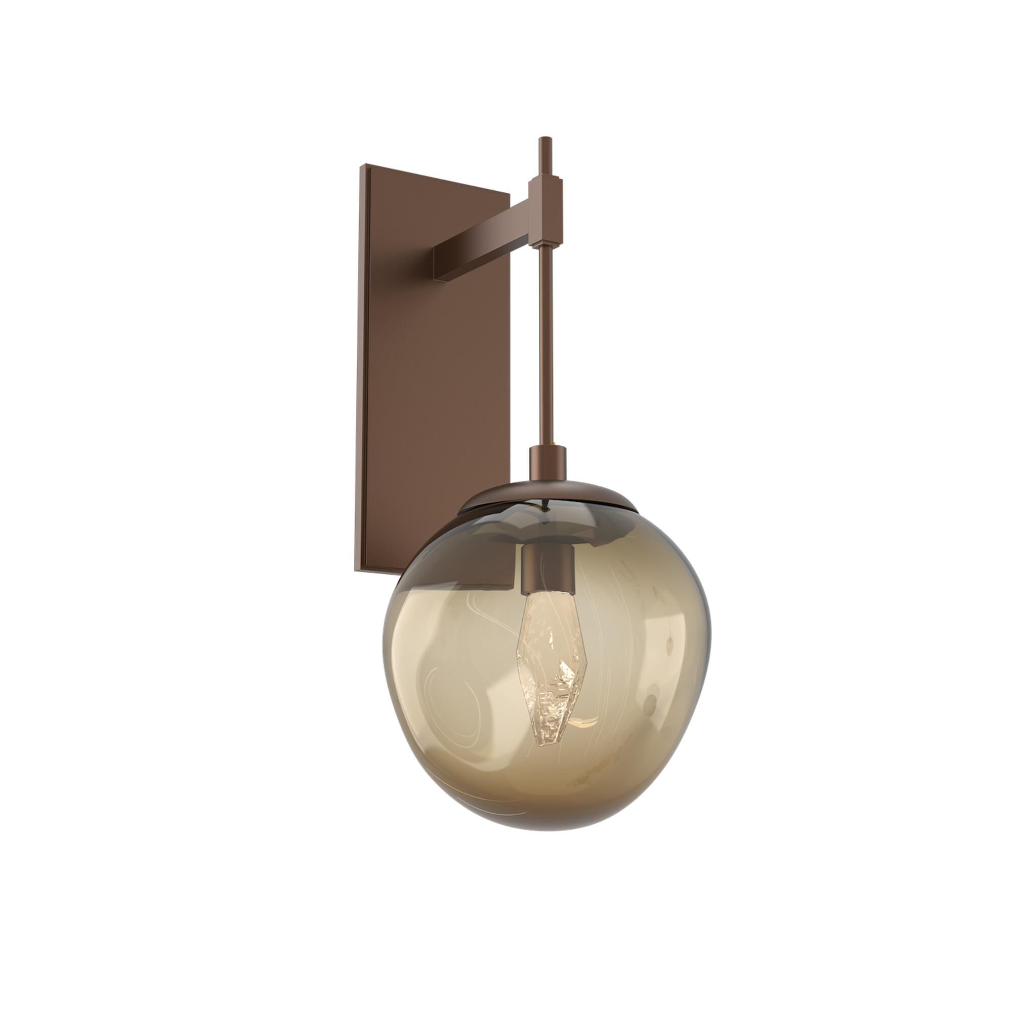 Shown in Burnished Bronze finish and Geo Inner And Bronze Outer glass