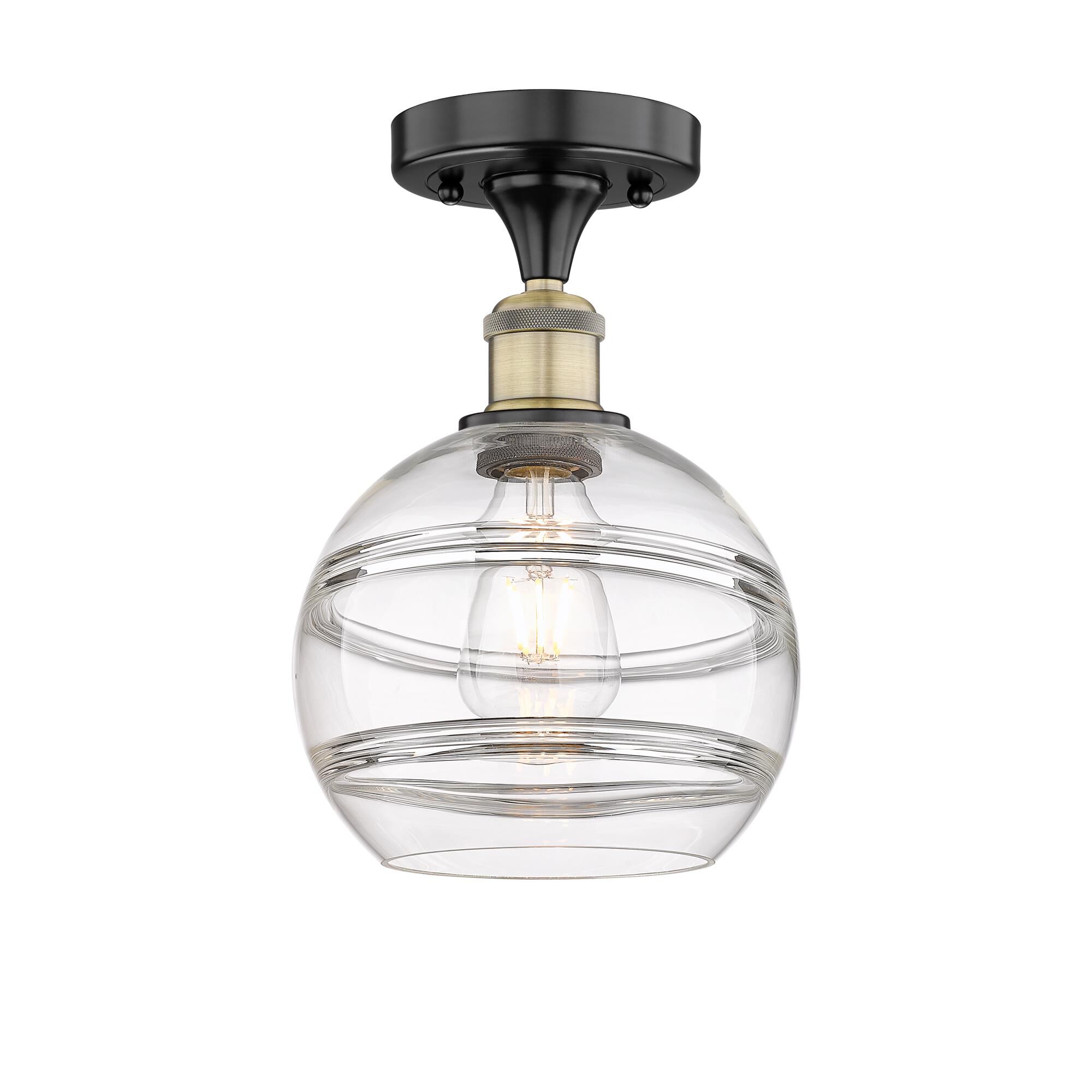 Bruno Marashlian Rochester 8 Inch Semi Flush Mount by Innovations Lighting