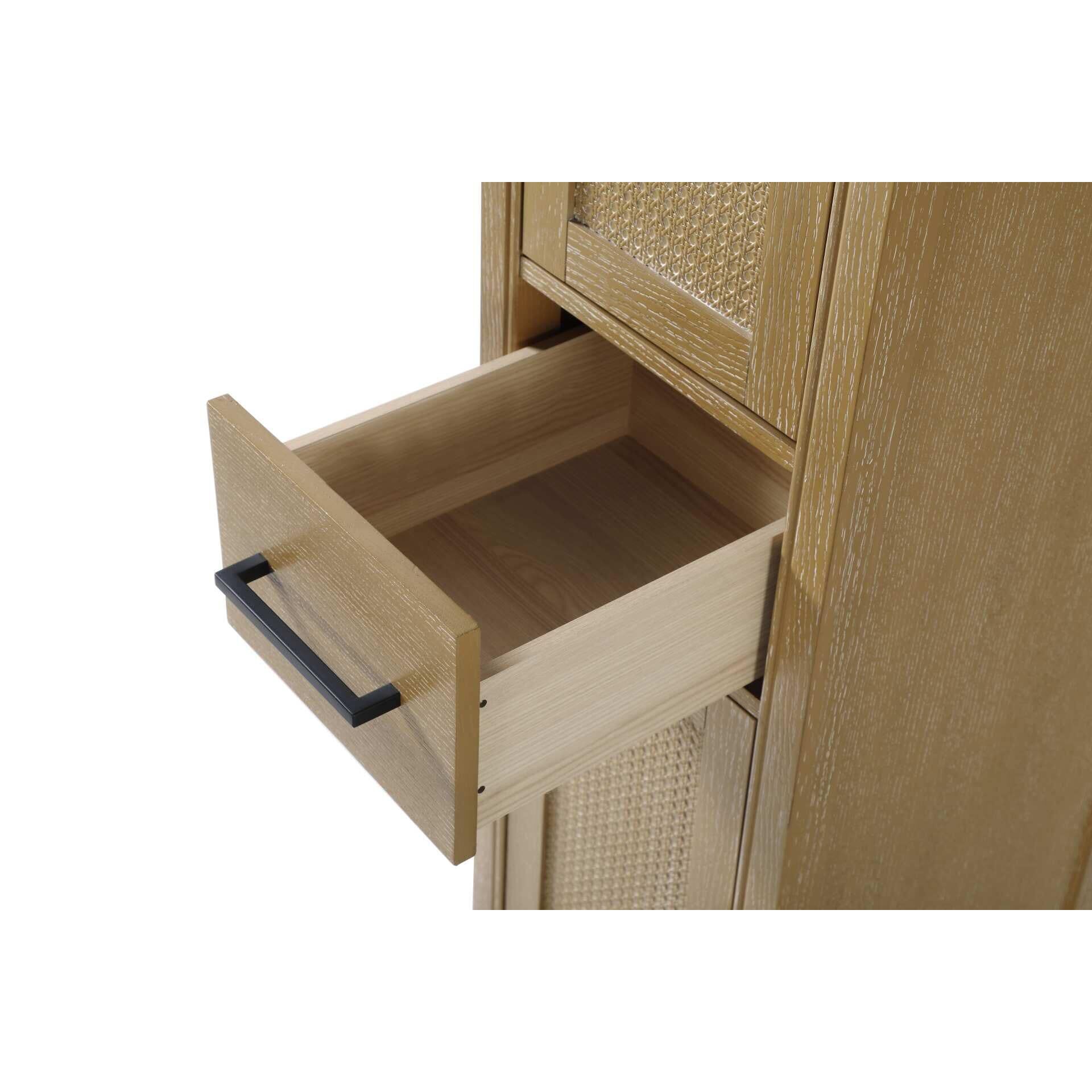 Shown in Linen Oak finish