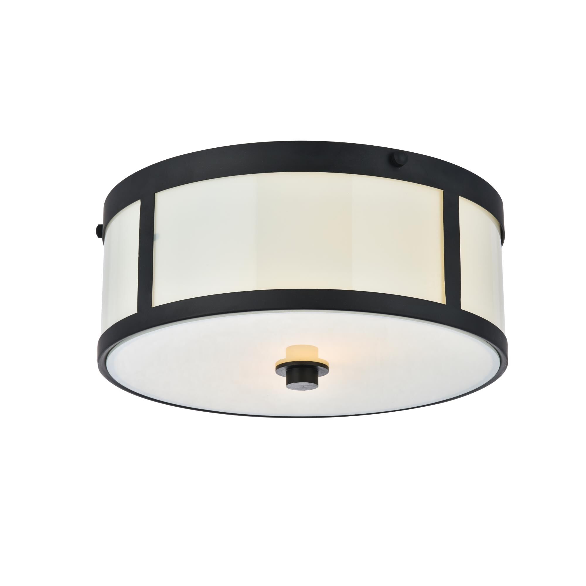 Hadrian 12 Inch 2 Light Flush Mount by Elegant Lighting