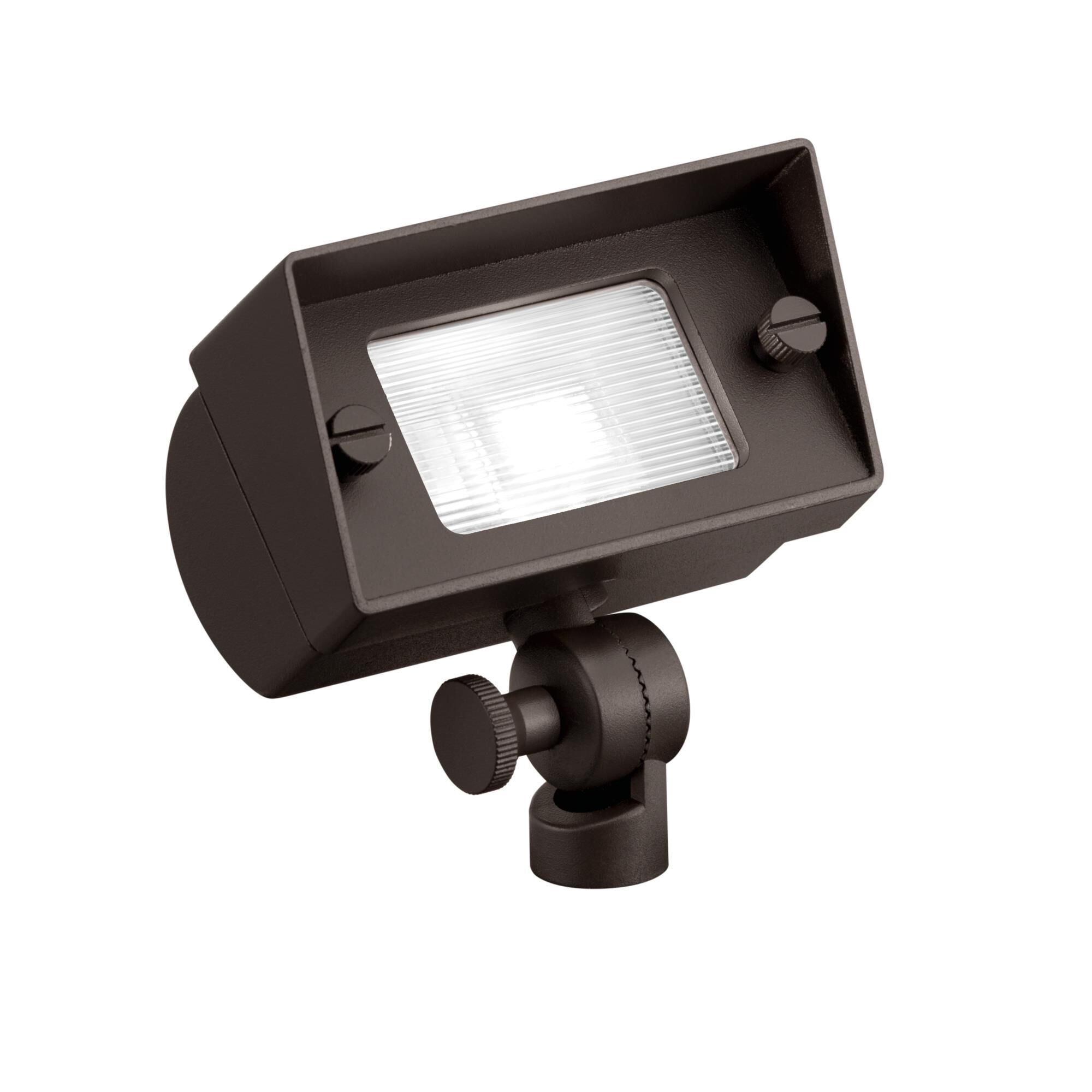 Shown in Textured Architectural Bronze finish and Frosted, Linear and Clear glass