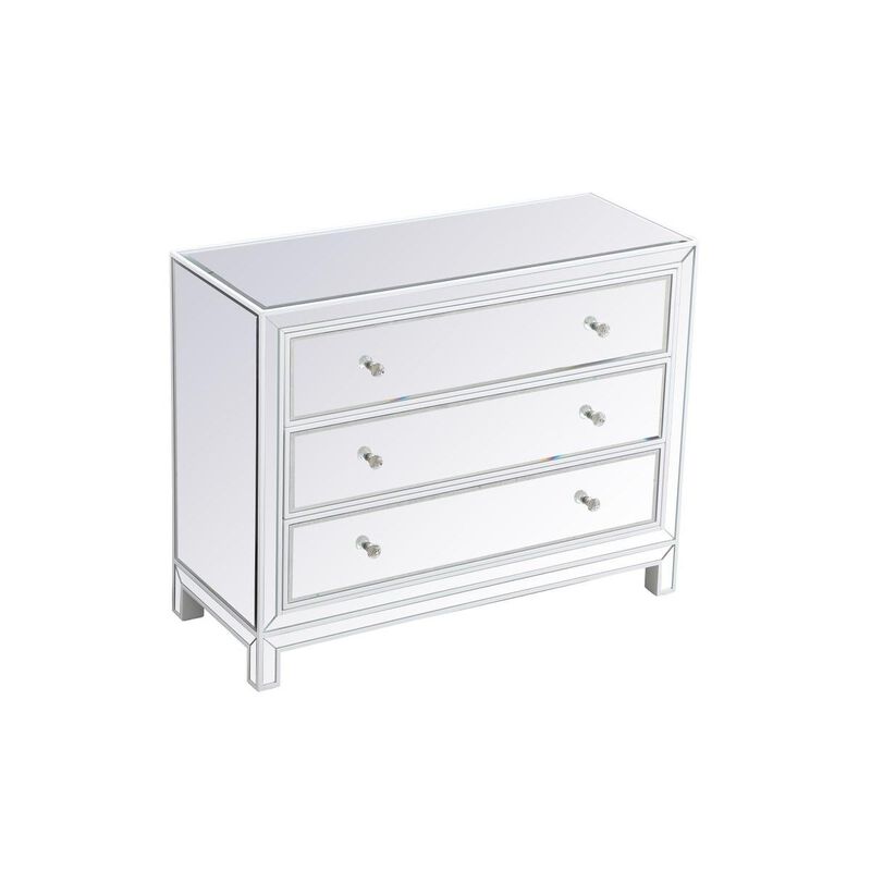 Reflexion 40 Inch Storage Cabinet by Elegant Decor