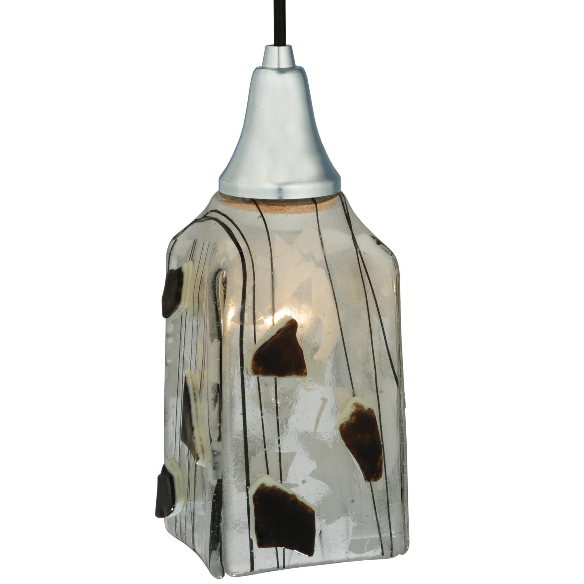 Licorice Draped 5 Inch Mini Pendant by Meyda Lighting