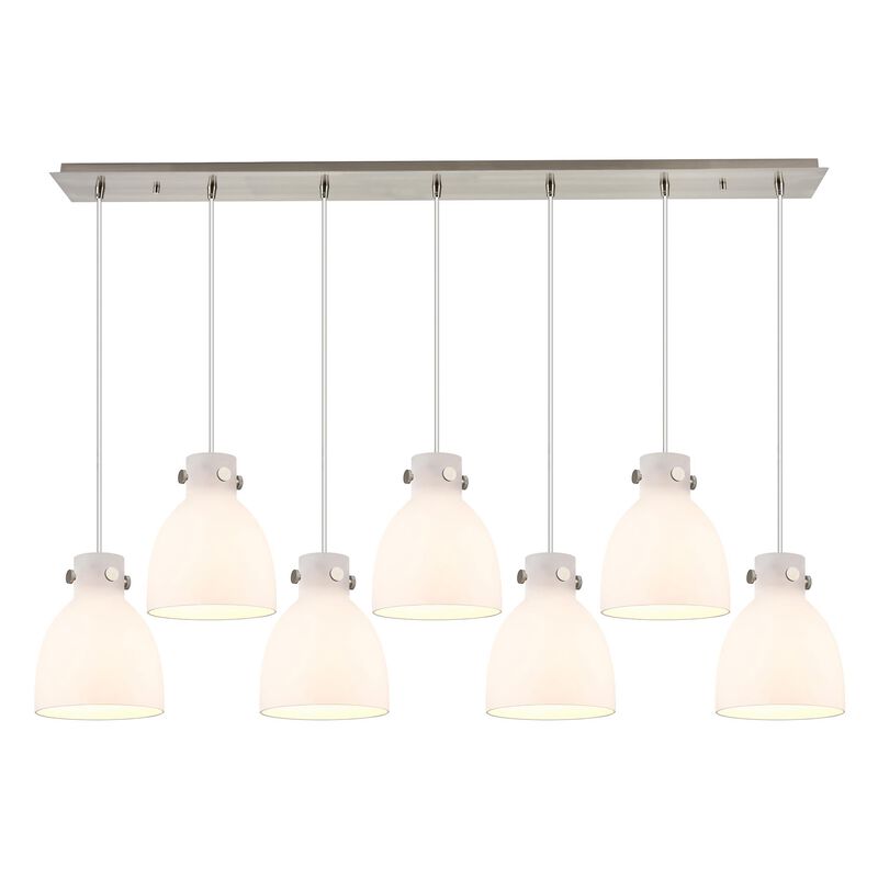 Bruno Marashlian Newton Bell 51 Inch 7 Light Linear Suspension Light by Innovations Lighting