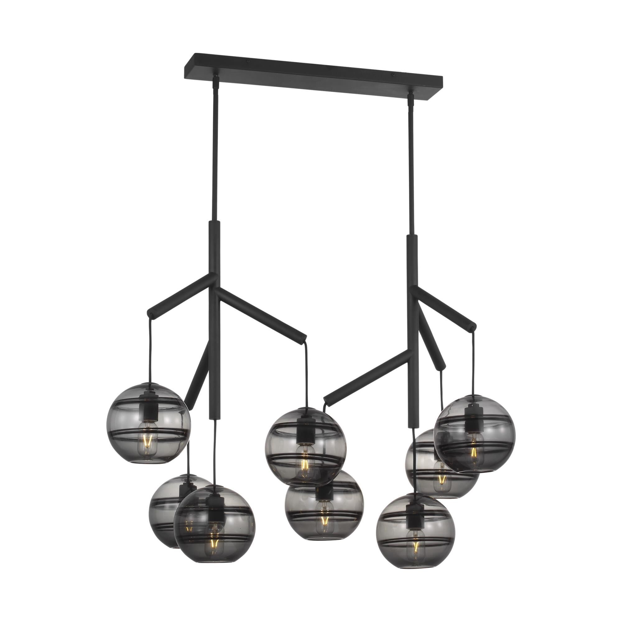 Sean Lavin Sedona 39 Inch 8 Light Linear Suspension Light by Visual Comfort Modern Collection