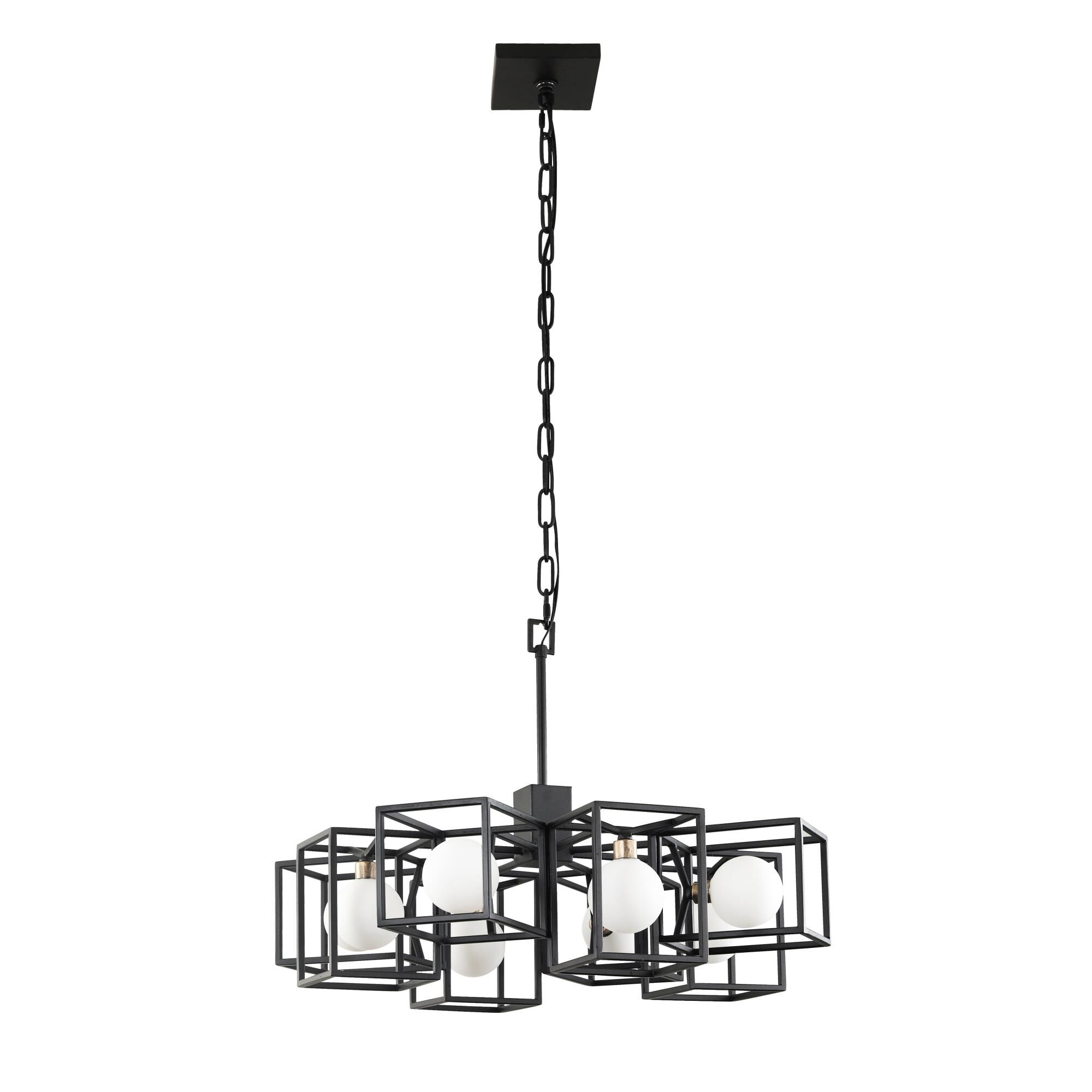 Plaza 8 Light LED Chandelier by Varaluz