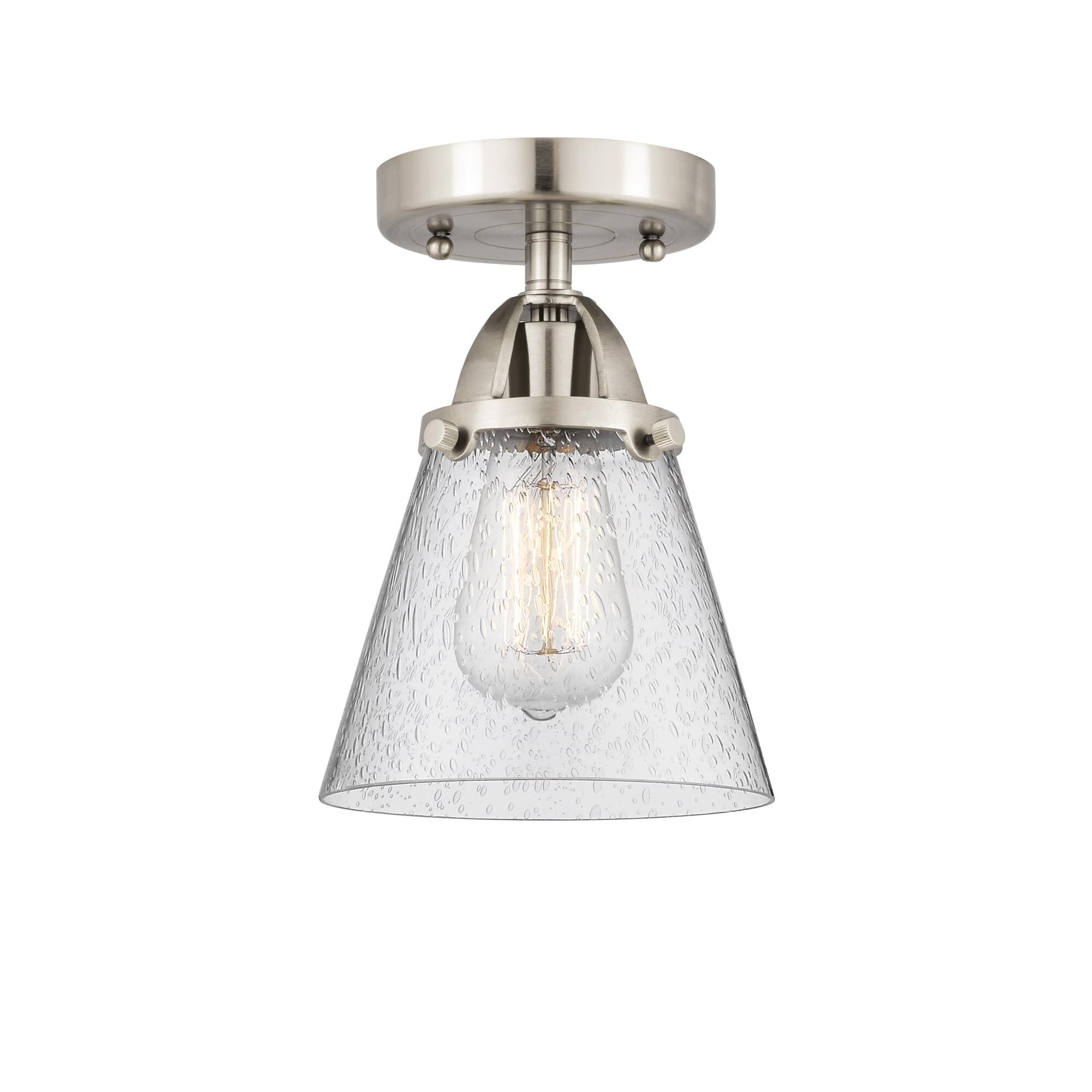 Bruno Marashlian Cone 6 Inch 1 Light Semi Flush Mount by Innovations Lighting