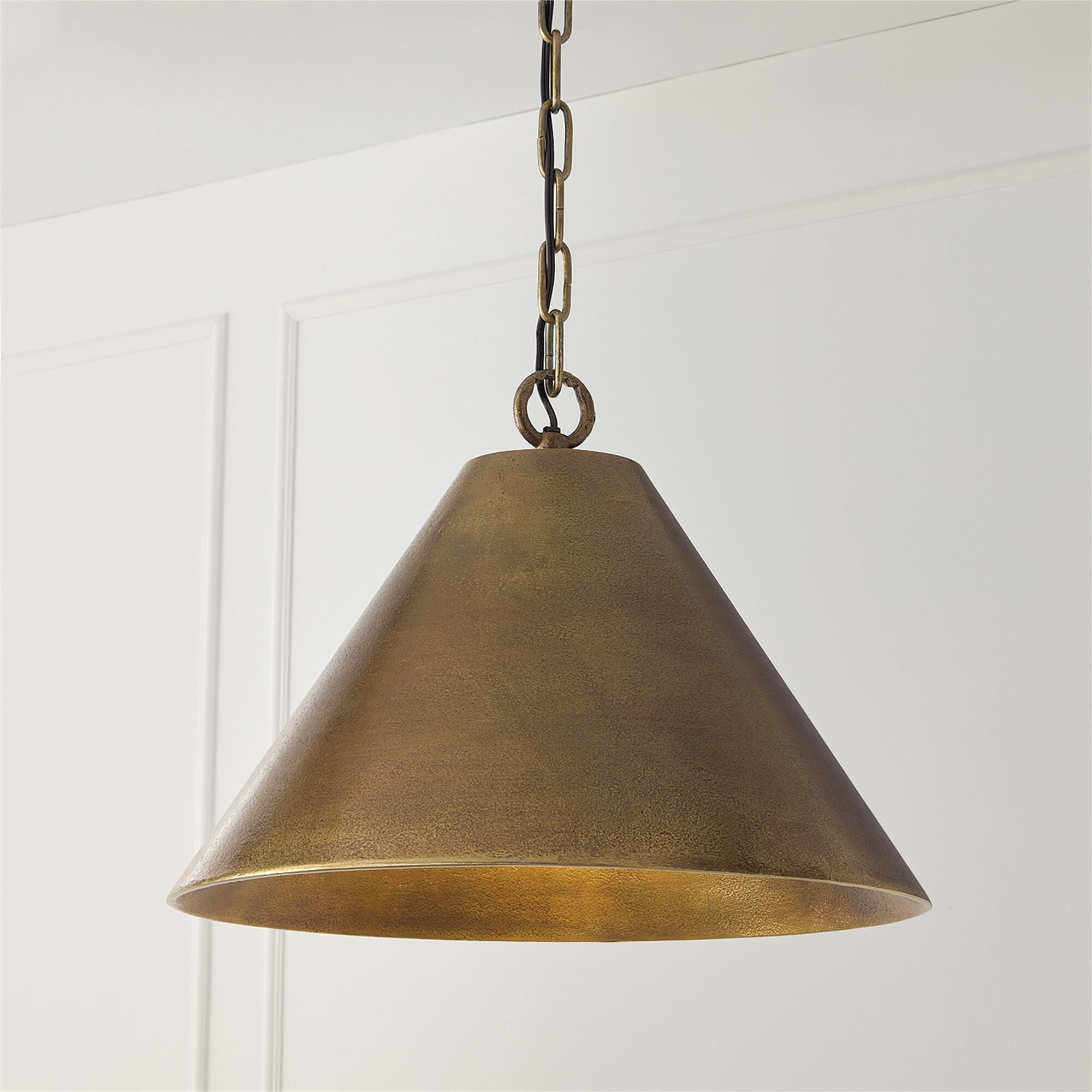 Shown in Oxidized Brass finish