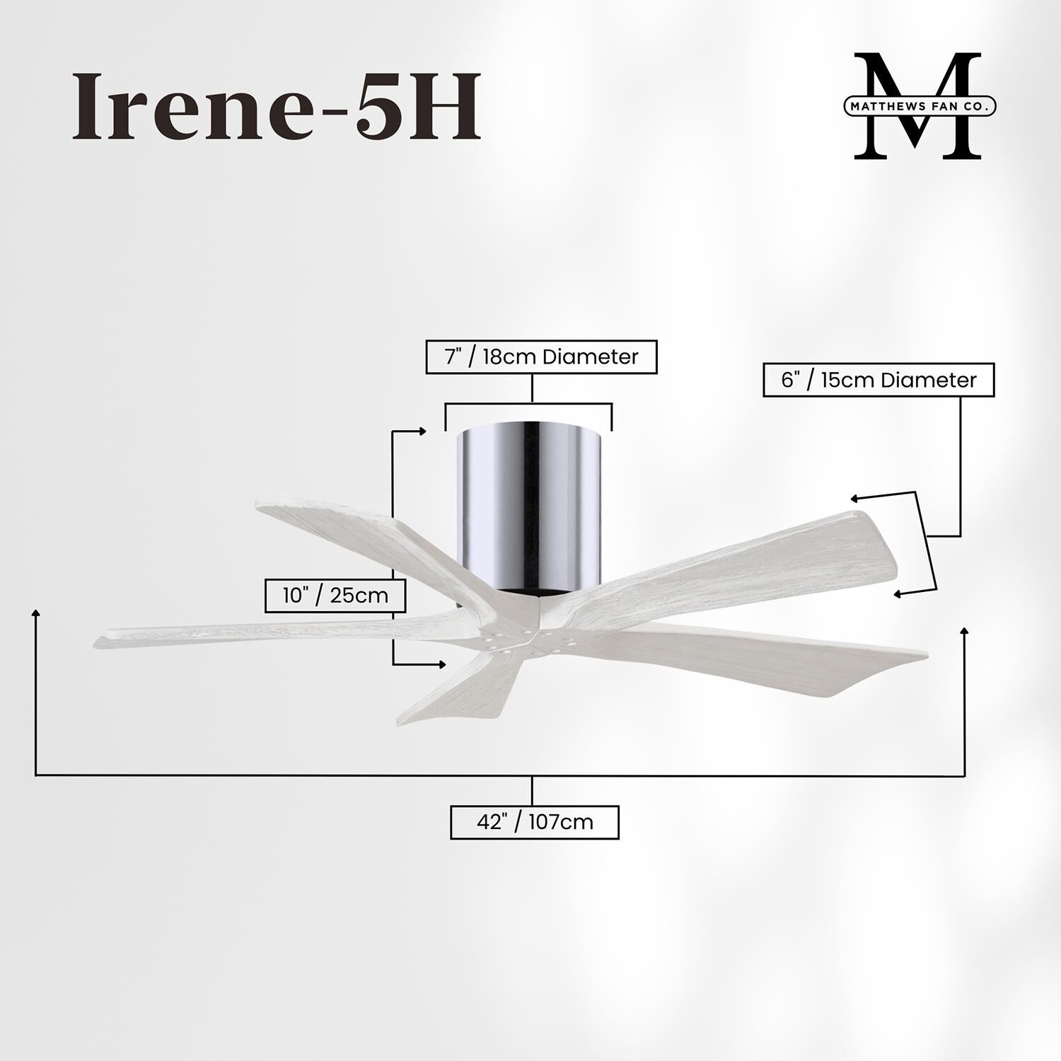 Shown in Polished Chrome finish