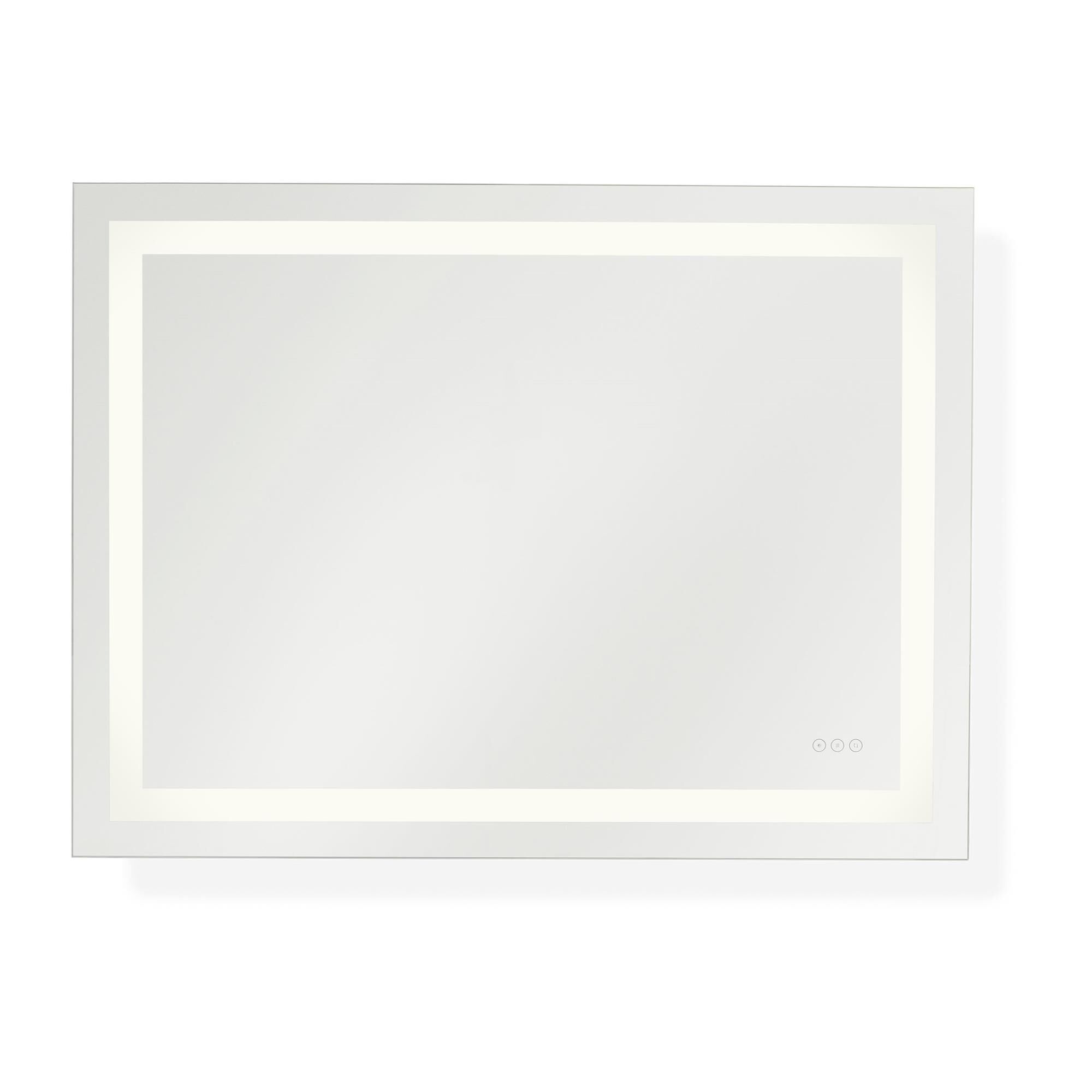 Shown in Might Bright White finish and Mirror Glass shade