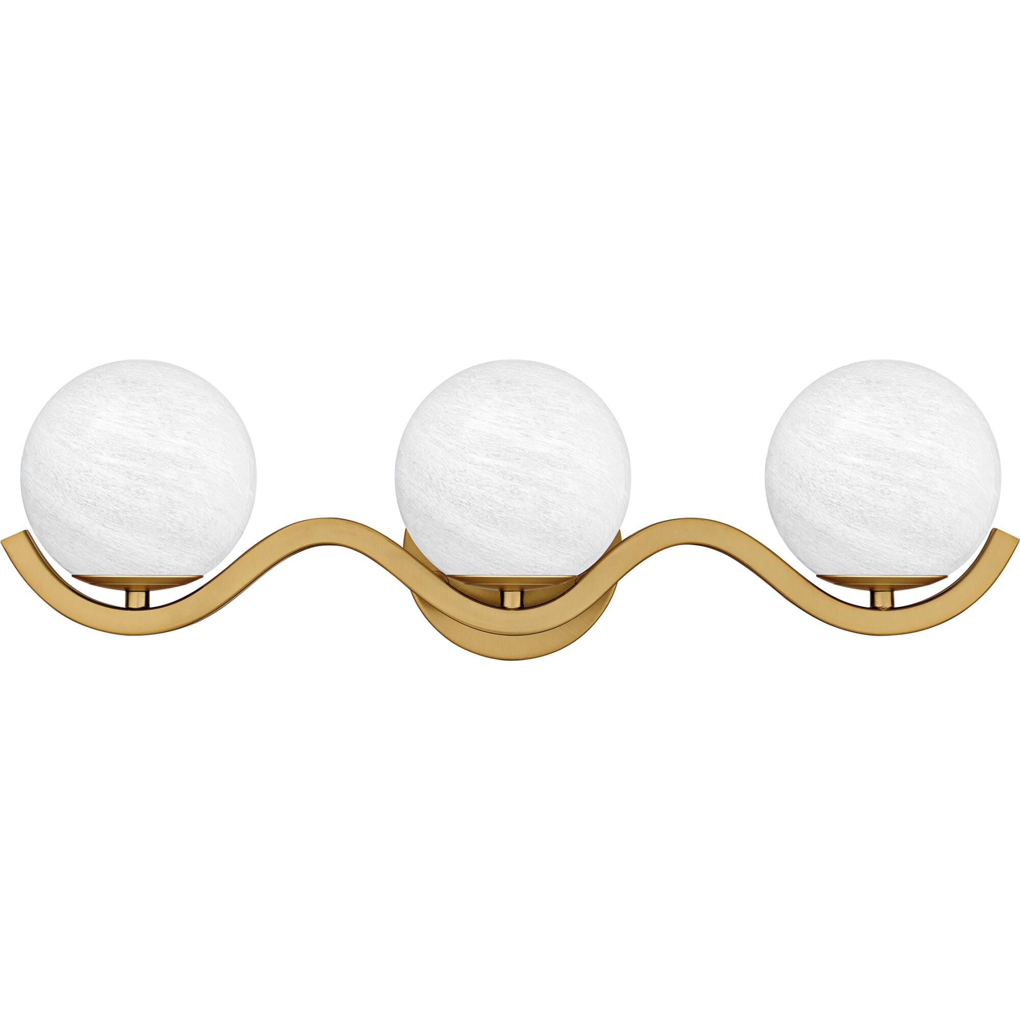 Spherical 23 Inch Bath Vanity Light by Quoizel