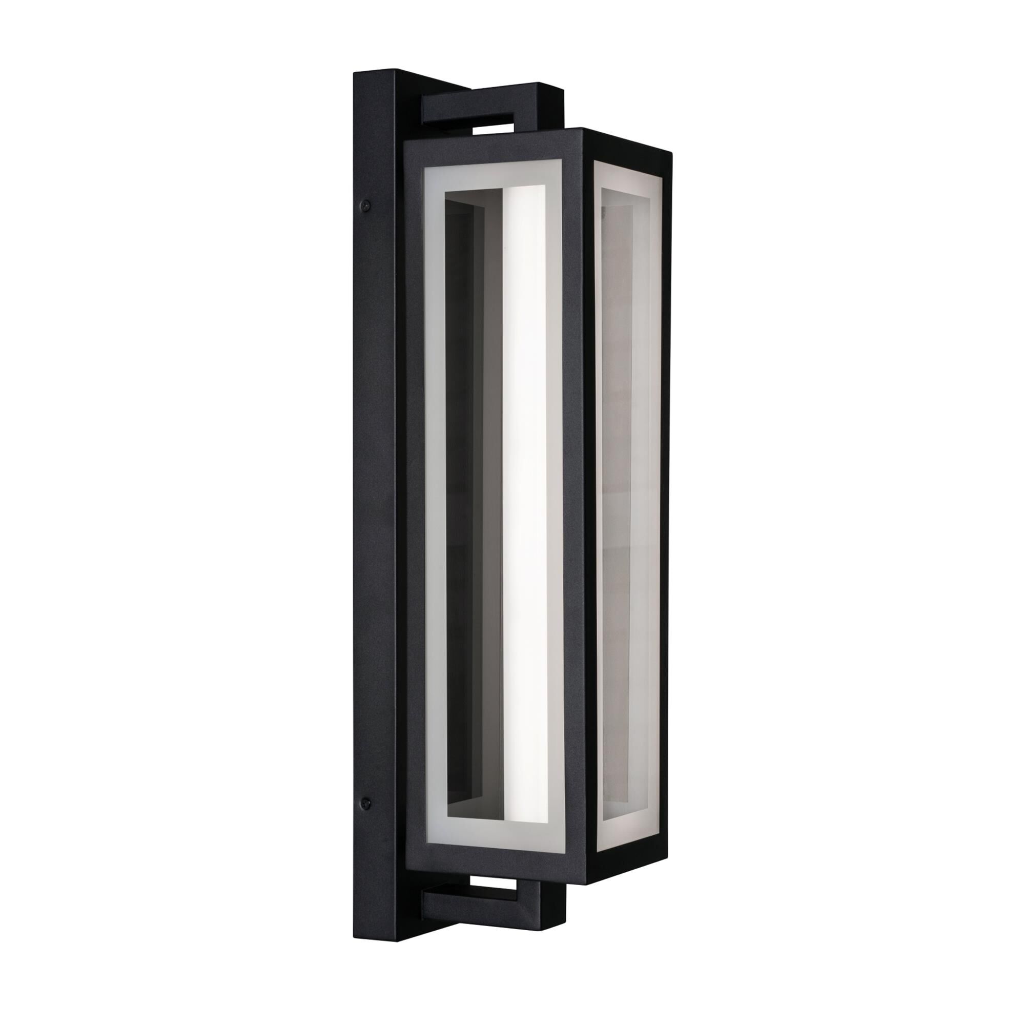 Shown in Black finish and Black shade