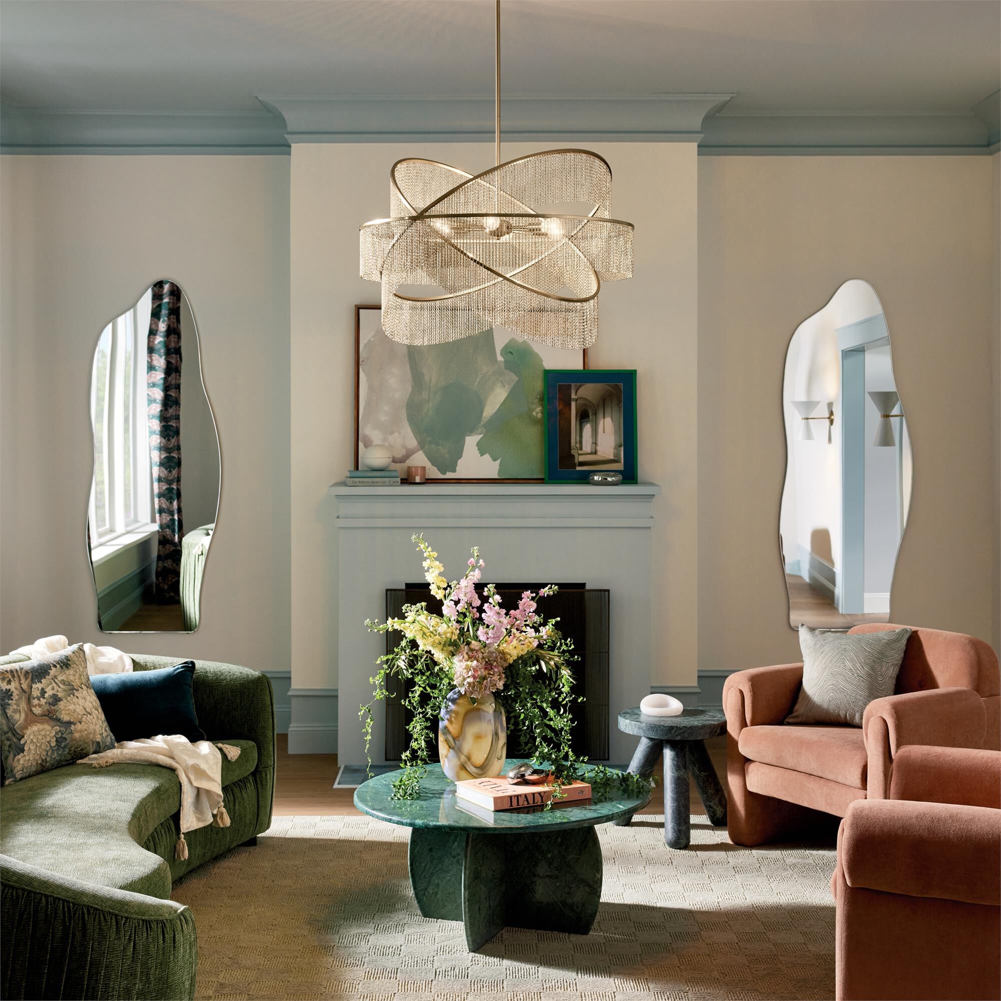 Shown in Champagne Bronze finish