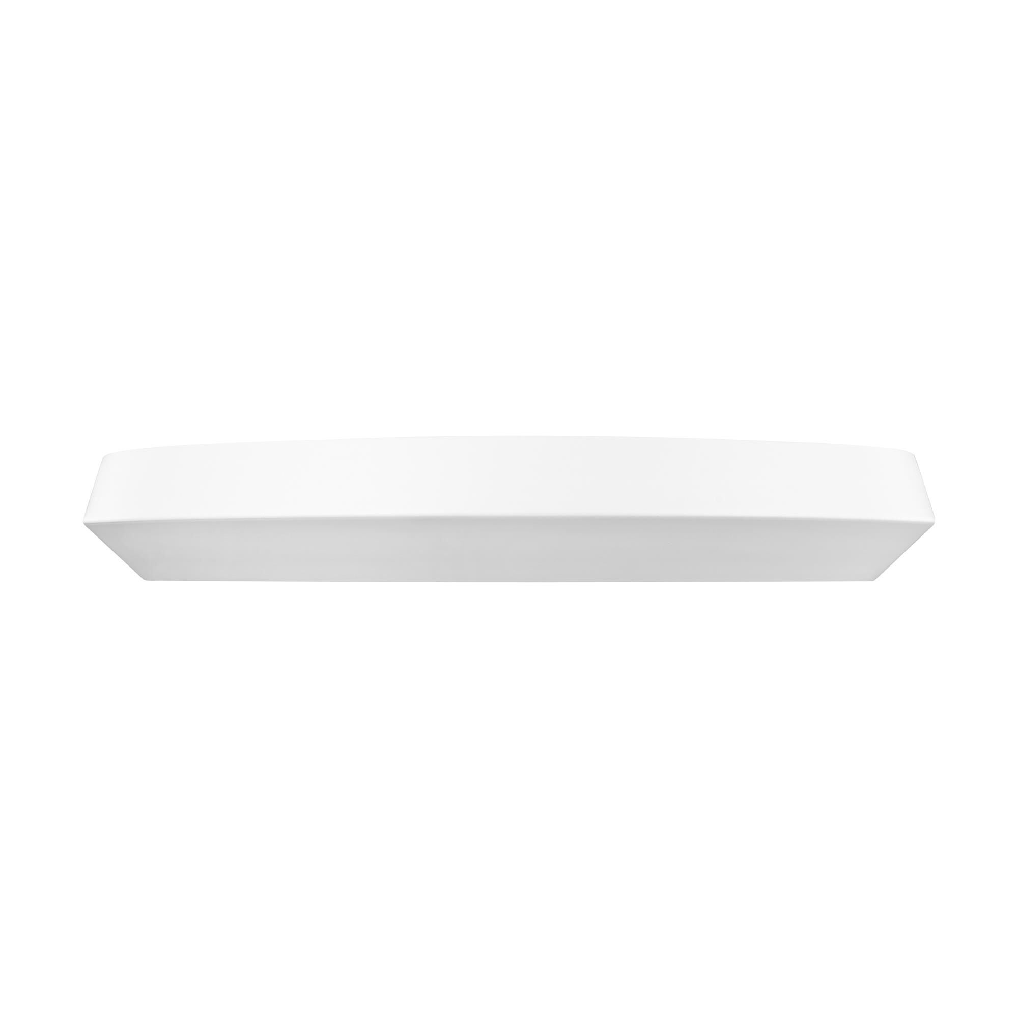 Shown in Matte White finish and White glass
