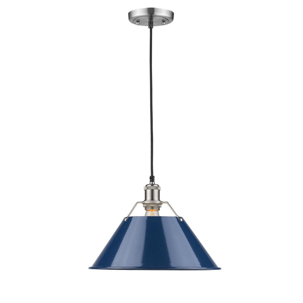 Orwell 14 Inch Large Pendant by Golden Lighting