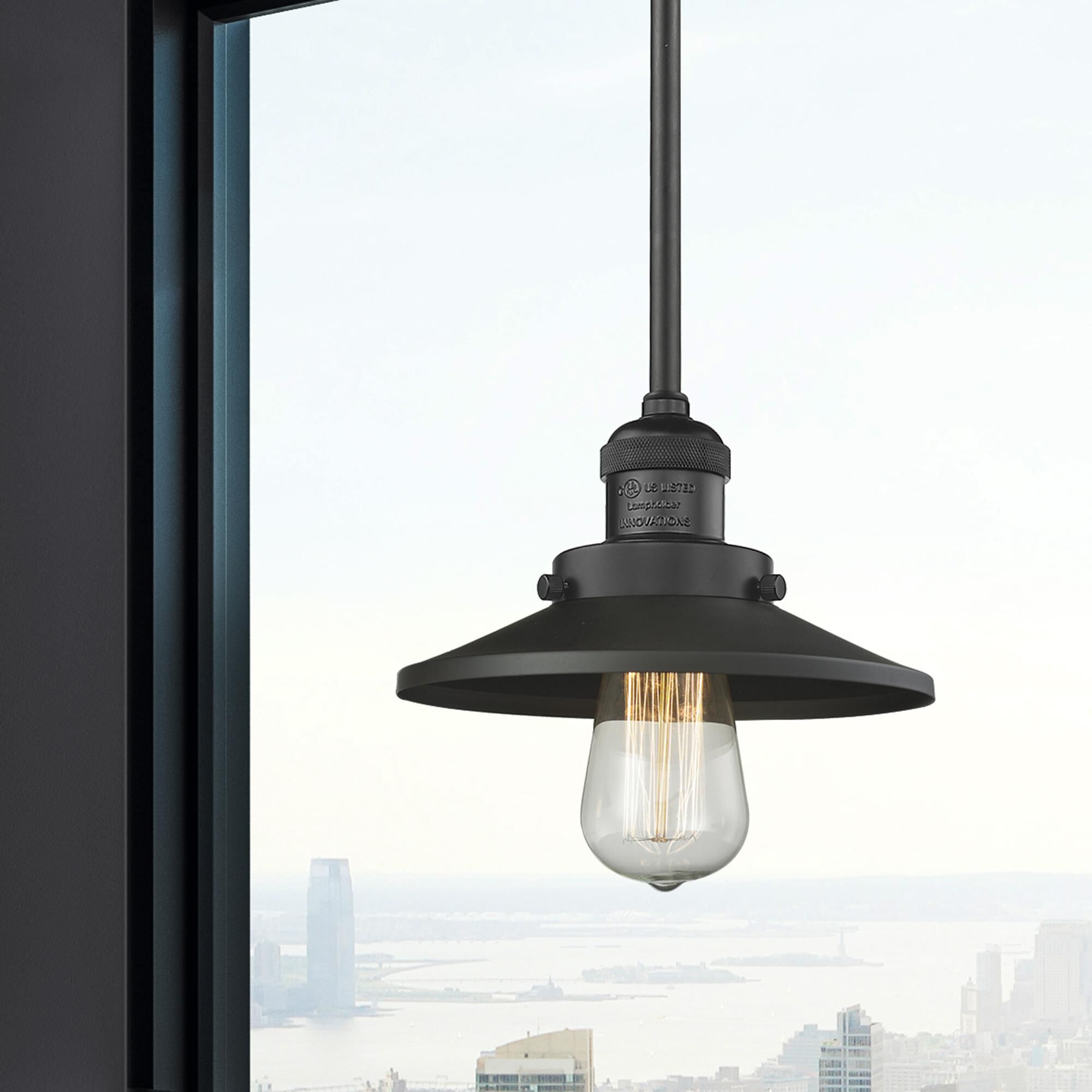 Bruno Marashlian Railroad 8 Inch Mini Pendant by Innovations Lighting