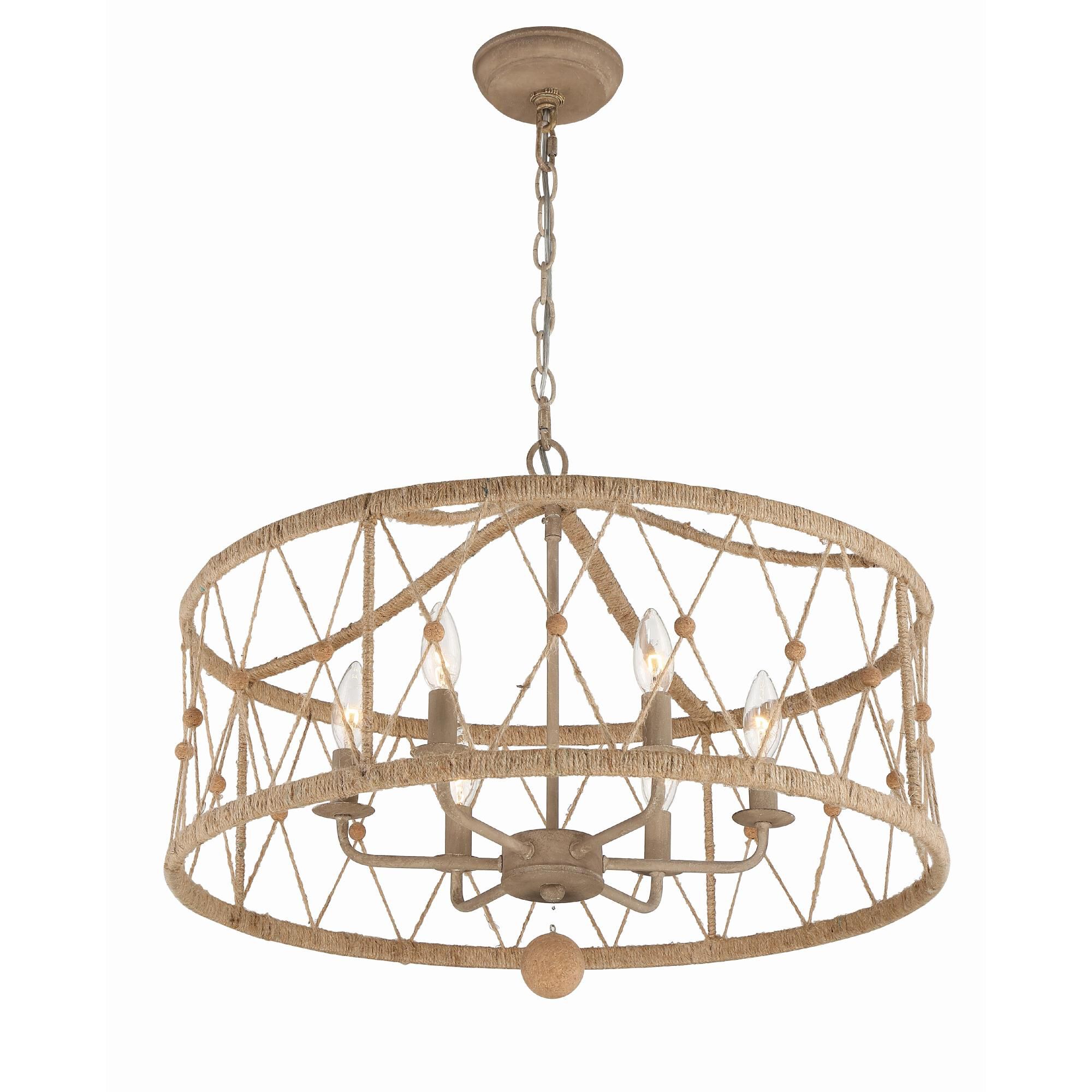 Brixton 24 Inch Chandelier by Crystorama