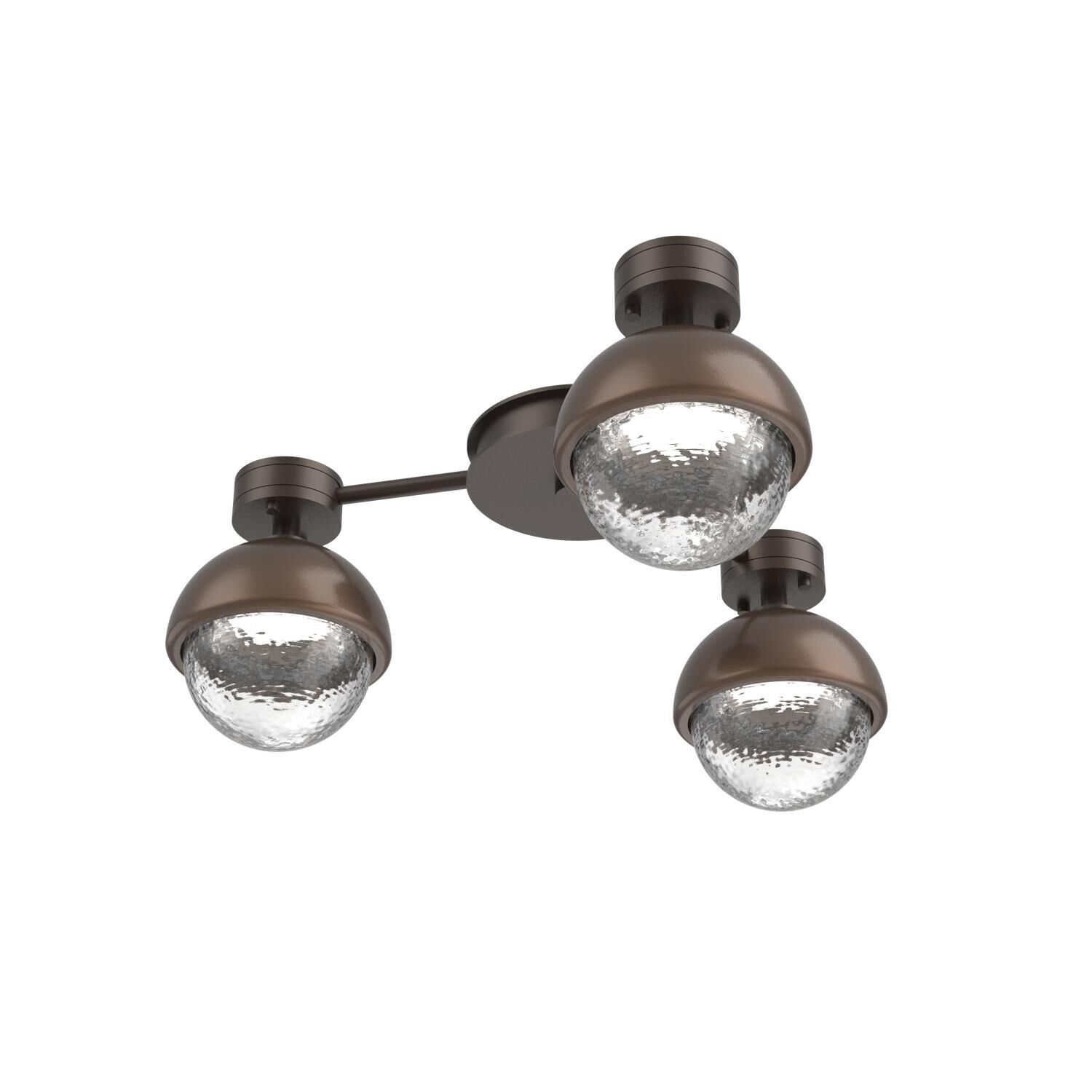 Levi Wilson Cabochon 23 Inch Flush Mount by Hammerton Studio
