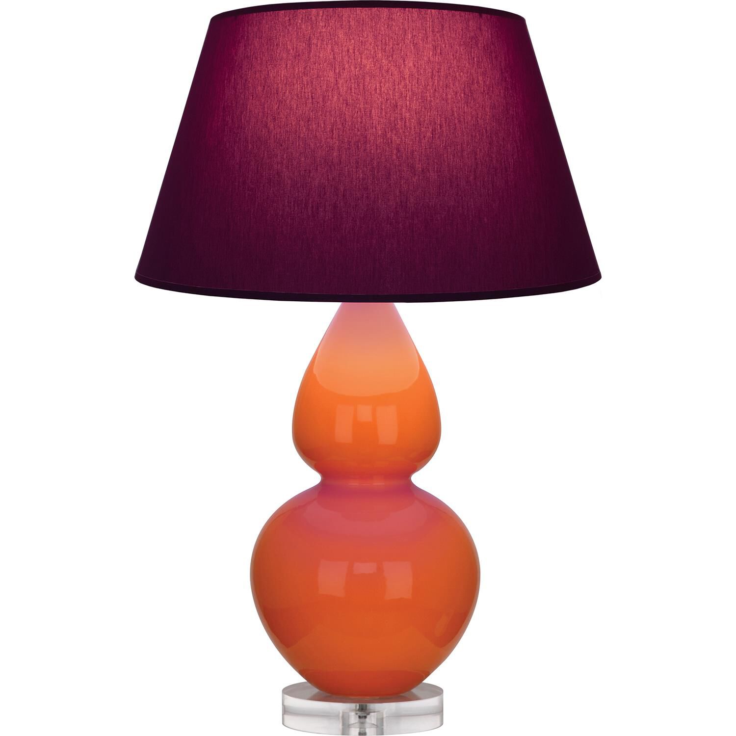 Double Gourd 31 Inch Table Lamp by Robert Abbey