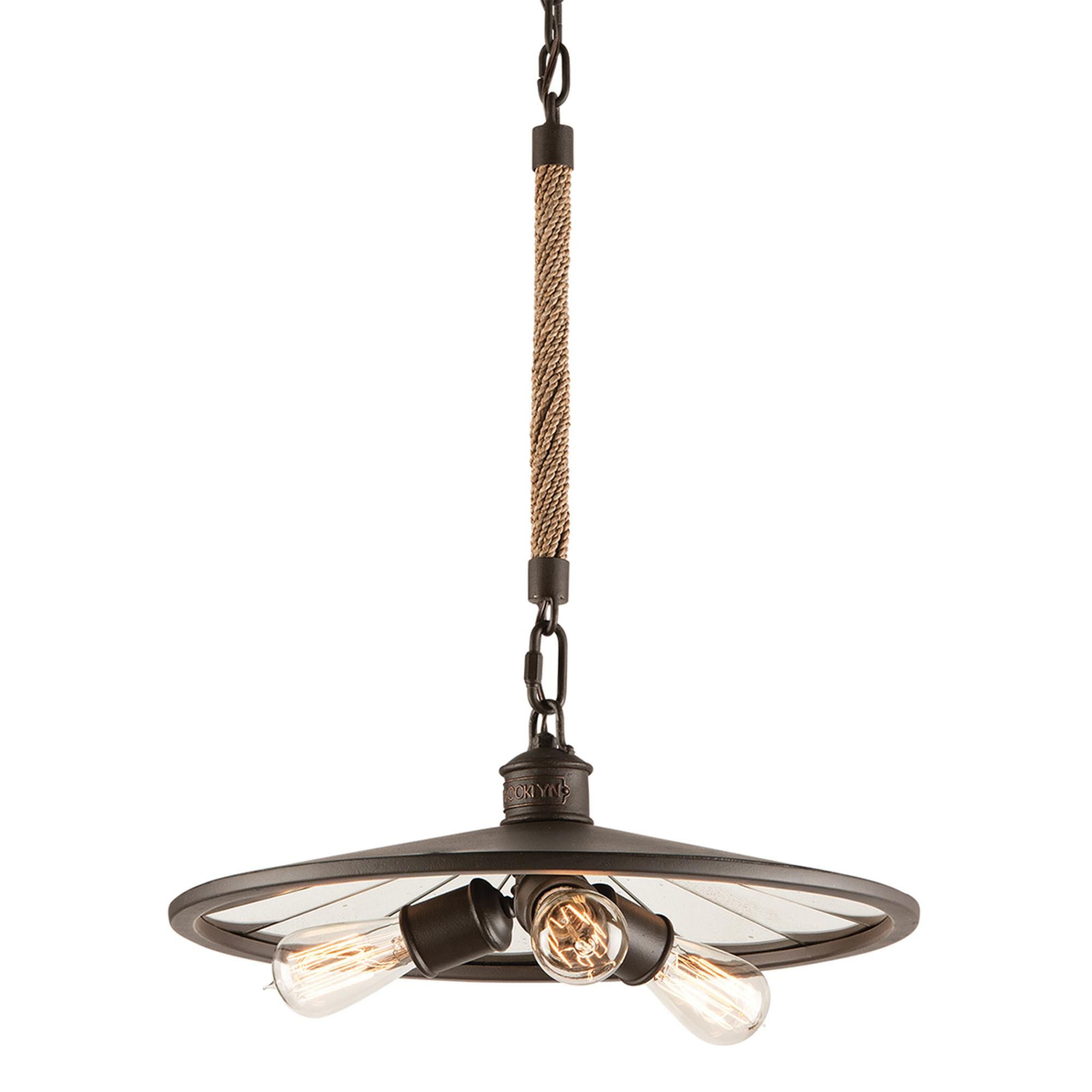 Brooklyn 18 Inch Large Pendant by Troy Lighting