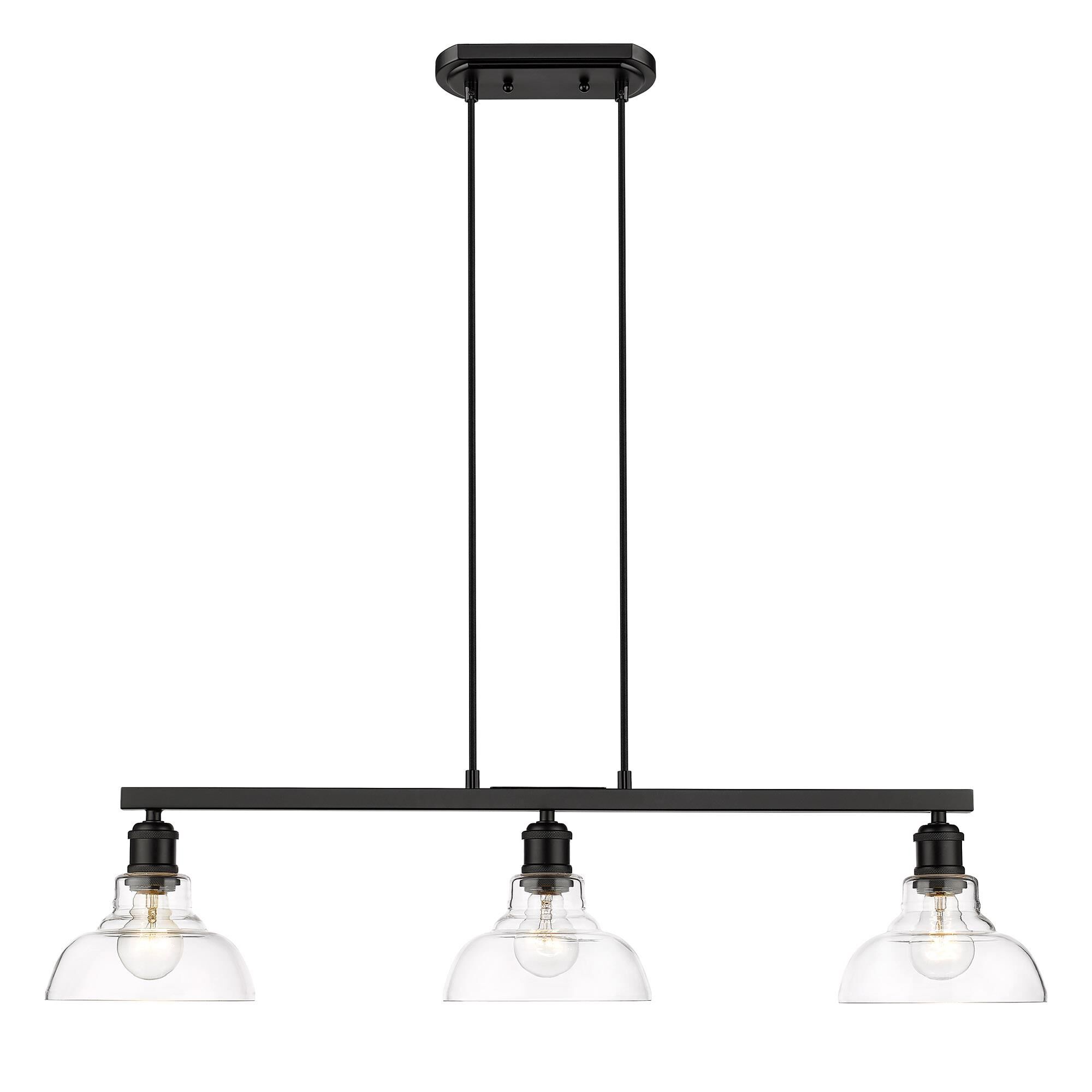 Carver 36 Inch Linear Suspension Light by Golden Lighting
