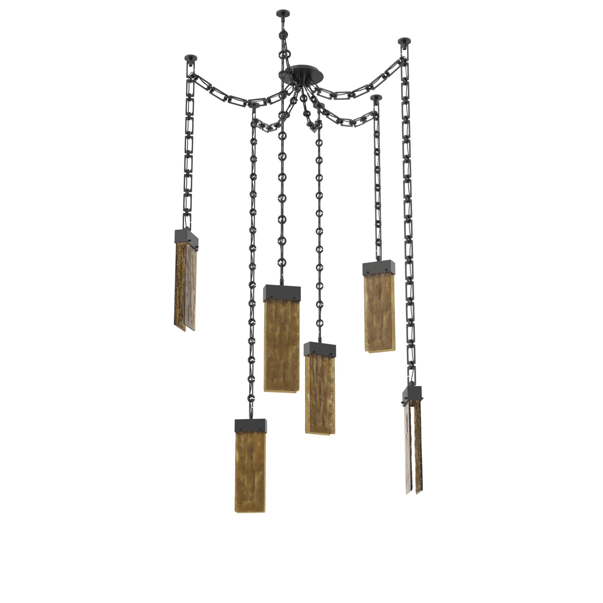 Levi Wilson Parallel 13 Inch Multi Pendant Light by Hammerton Studio