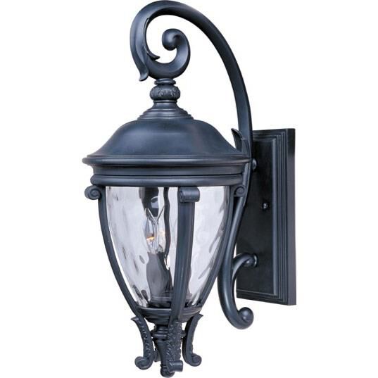 Camden 24 Inch Tall 3 Light Outdoor Wall Light by Maxim Lighting