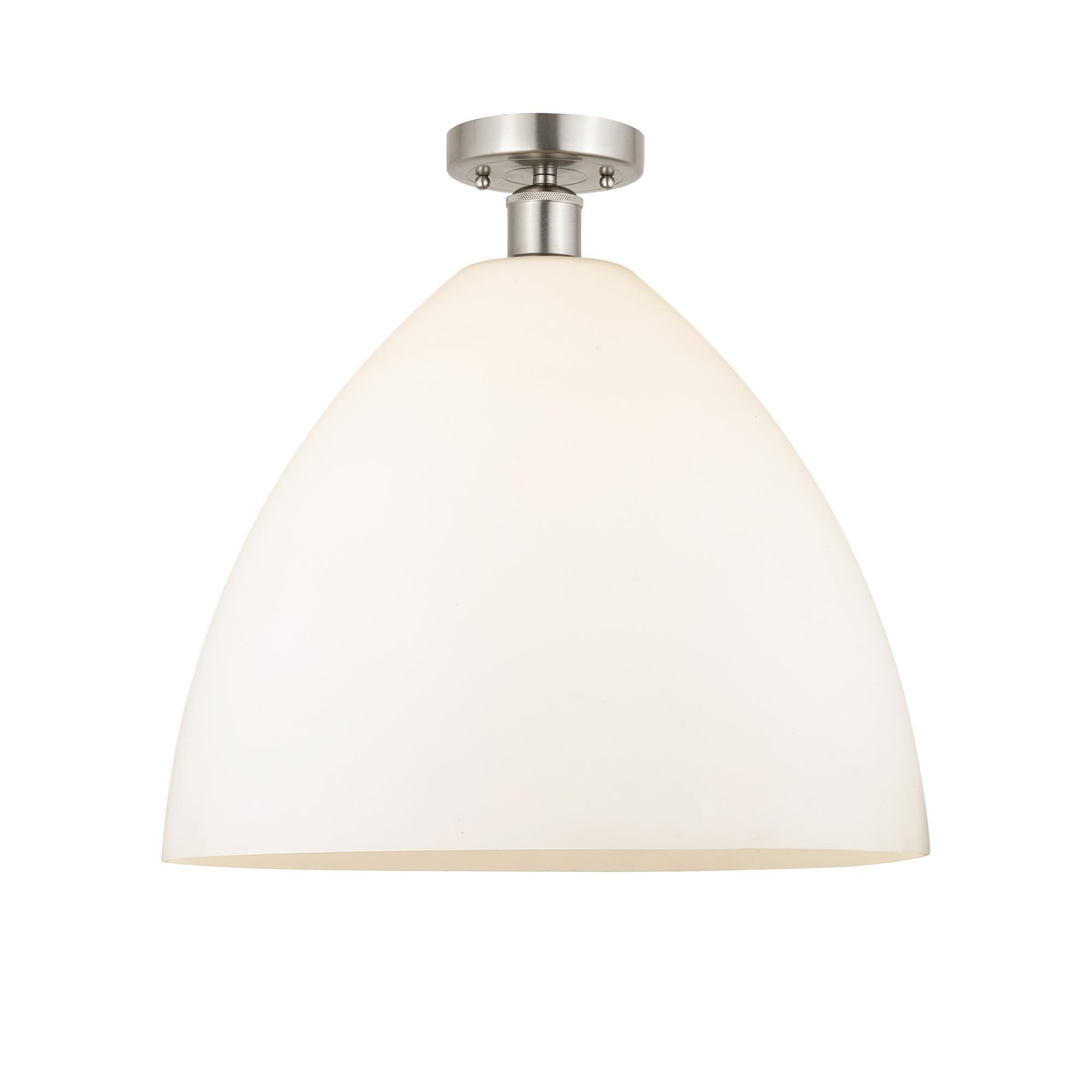 Bruno Marashlian Bristol Glass 16 Inch 1 Light Semi Flush Mount by Innovations Lighting