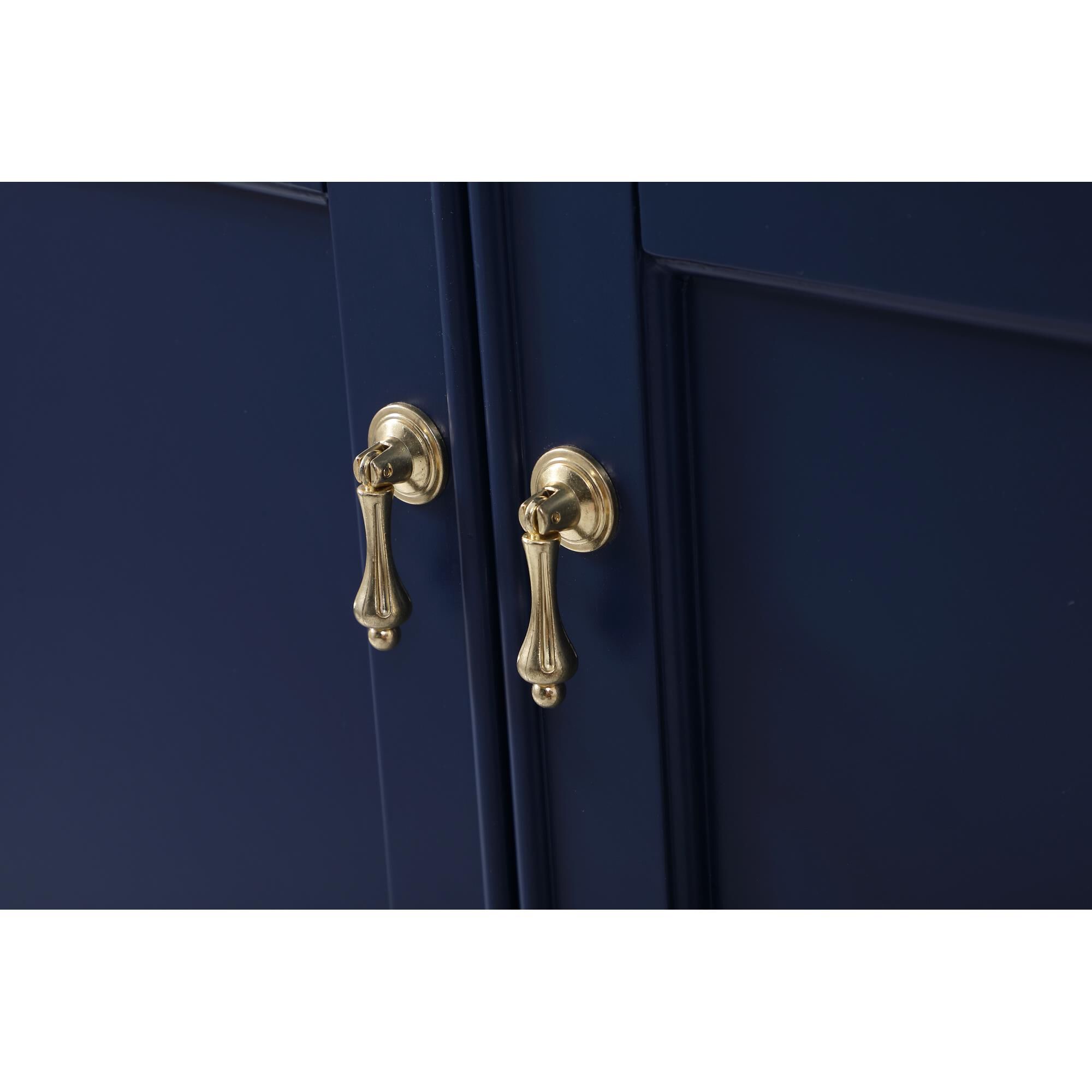 Shown in Blue finish