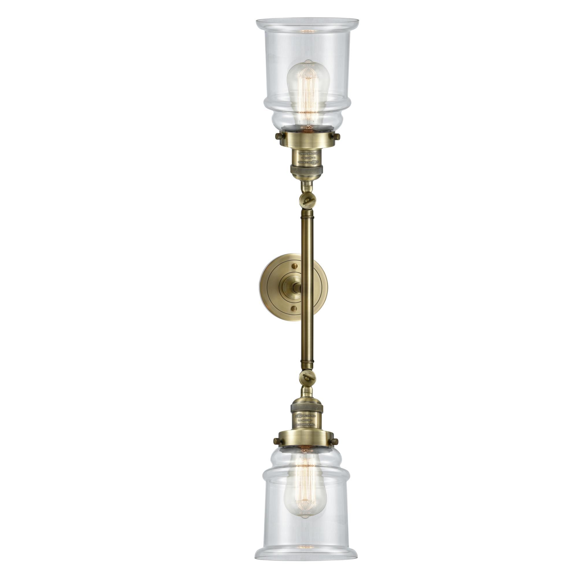 Bruno Marashlian Canton 16 Inch 2 Light Bath Vanity Light by Innovations Lighting