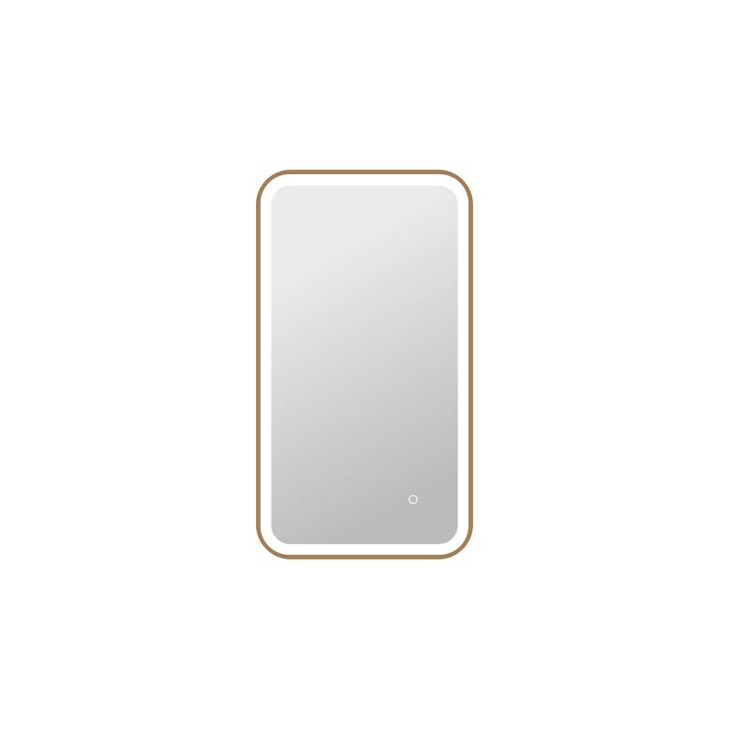 Harmoni 36 Inch Rectangular LED Lighted Mirror by Elegant Decor