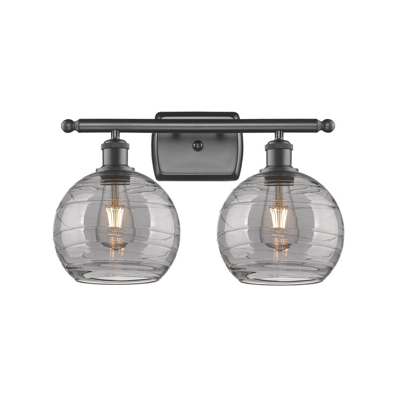 Bruno Marashlian Athens Deco Swirl 18 Inch Bath Vanity Light by Innovations Lighting