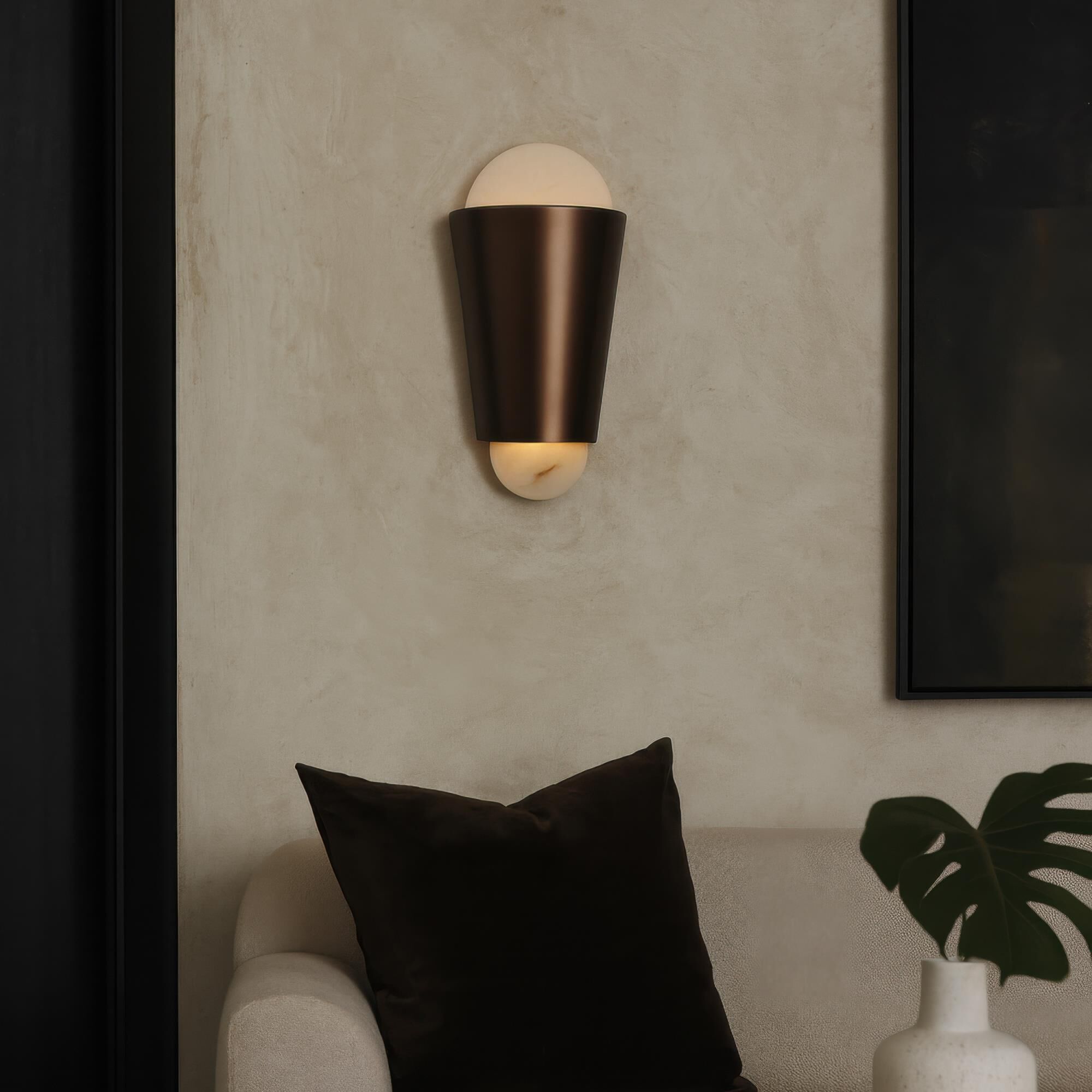 Ron Henderson Rock On 16 Inch Wall Sconce by Varaluz