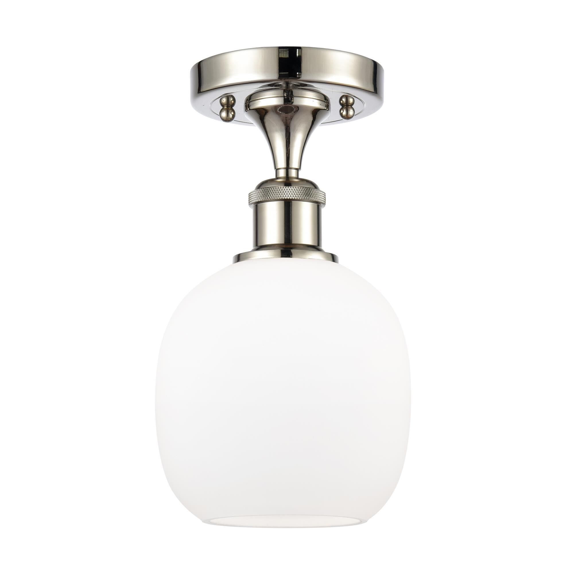 Bruno Marashlian Belfast 6 Inch 1 Light LED Flush Mount by Innovations Lighting