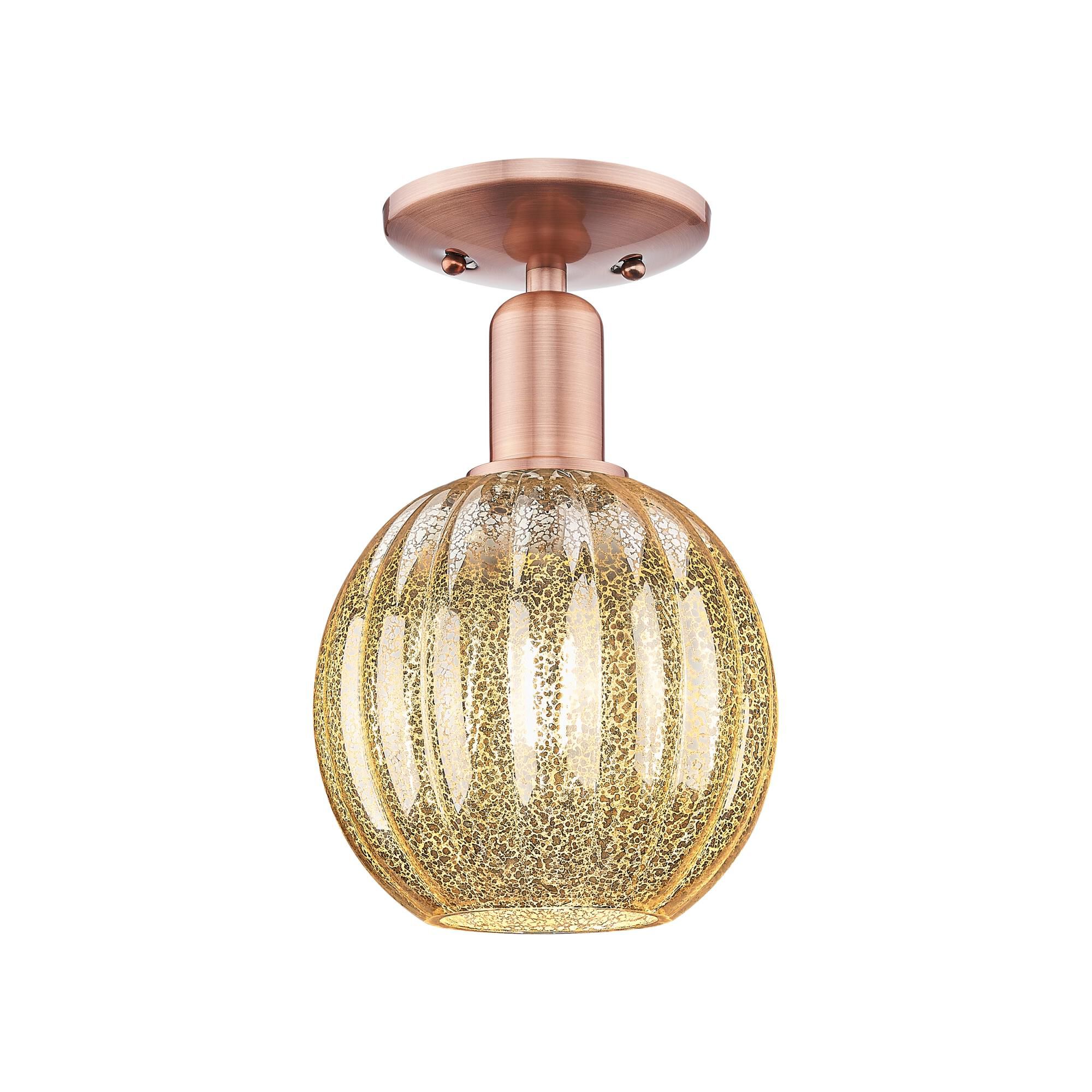 Shown in Antique Copper finish