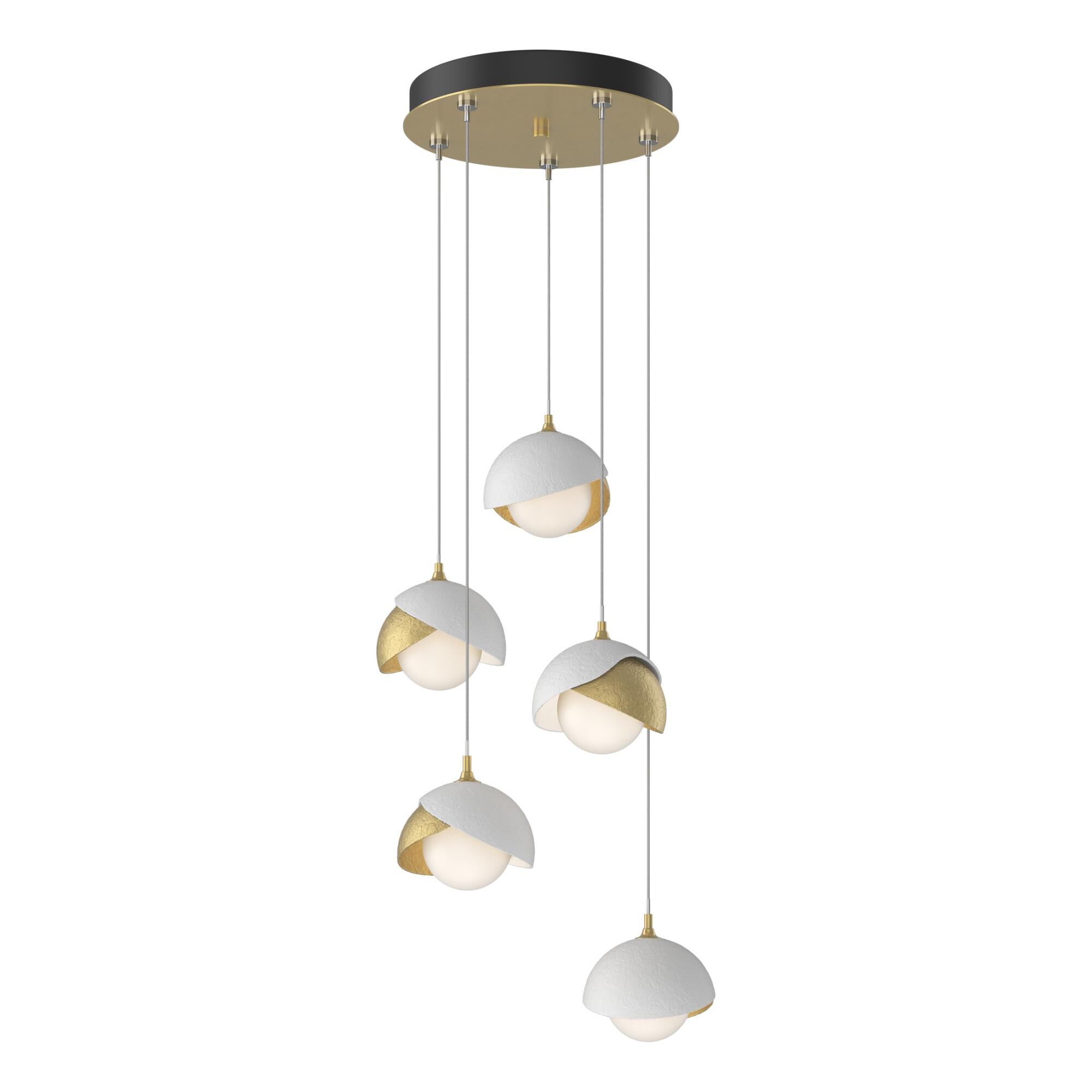 Brooklyn 16 Inch 5 Light Multi Light Pendant,