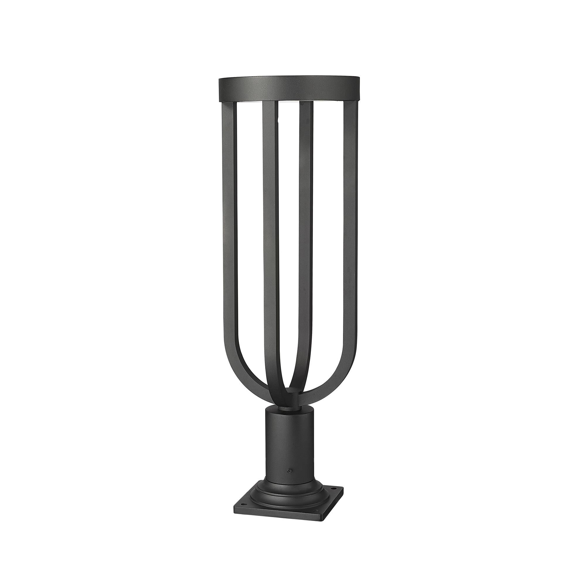 Shown in Sand Black finish and Sand Blast glass and Sand Blast shade