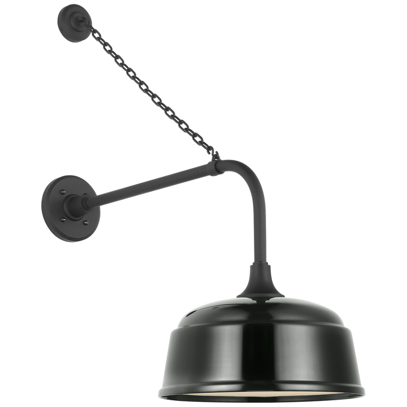 Thomas O'Brien Academy Barn Light 30 Inch Outdoor Wall Light by Visual Comfort Signature Collection