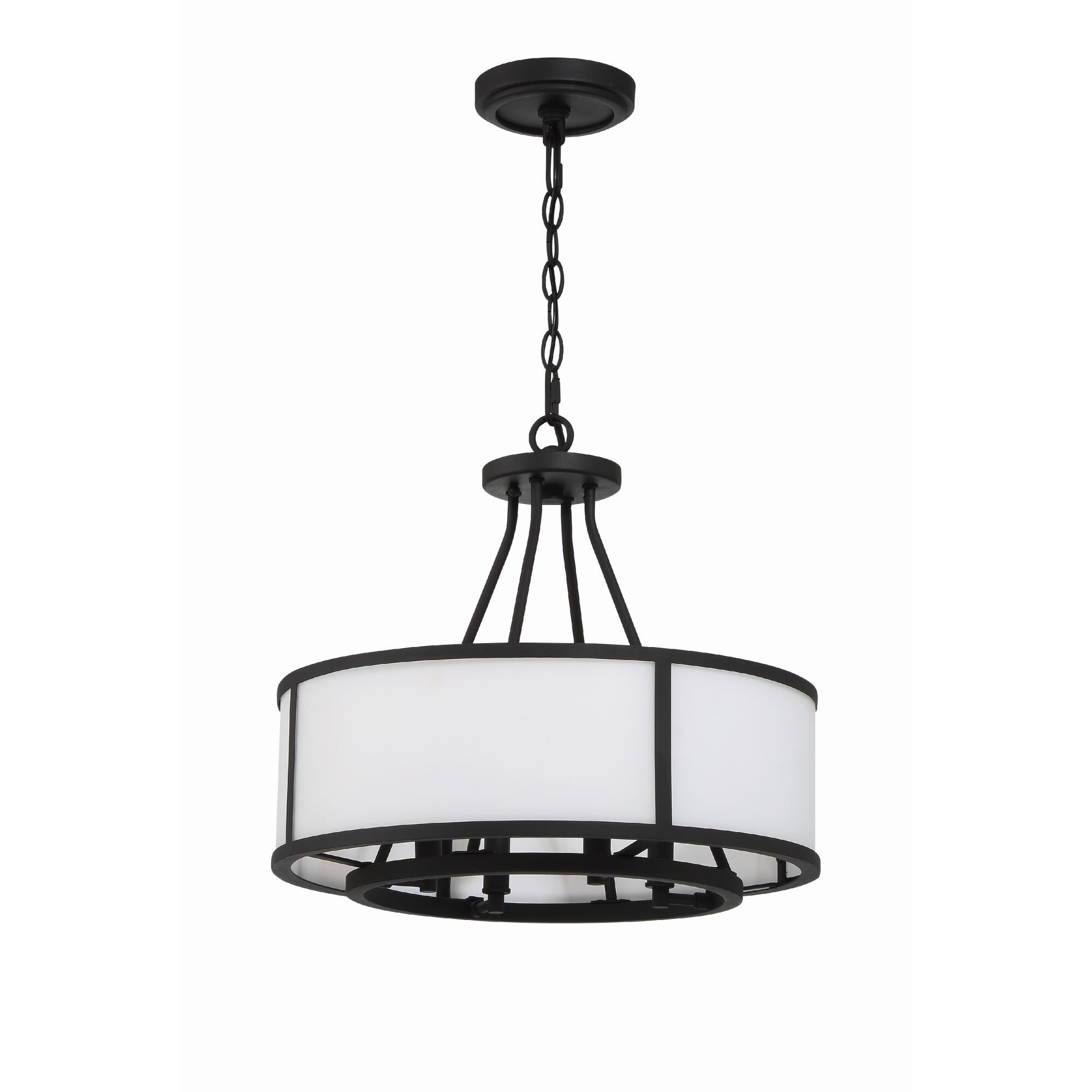 Bryant 18 Inch 4 Light Mini Chandelier by Crystorama