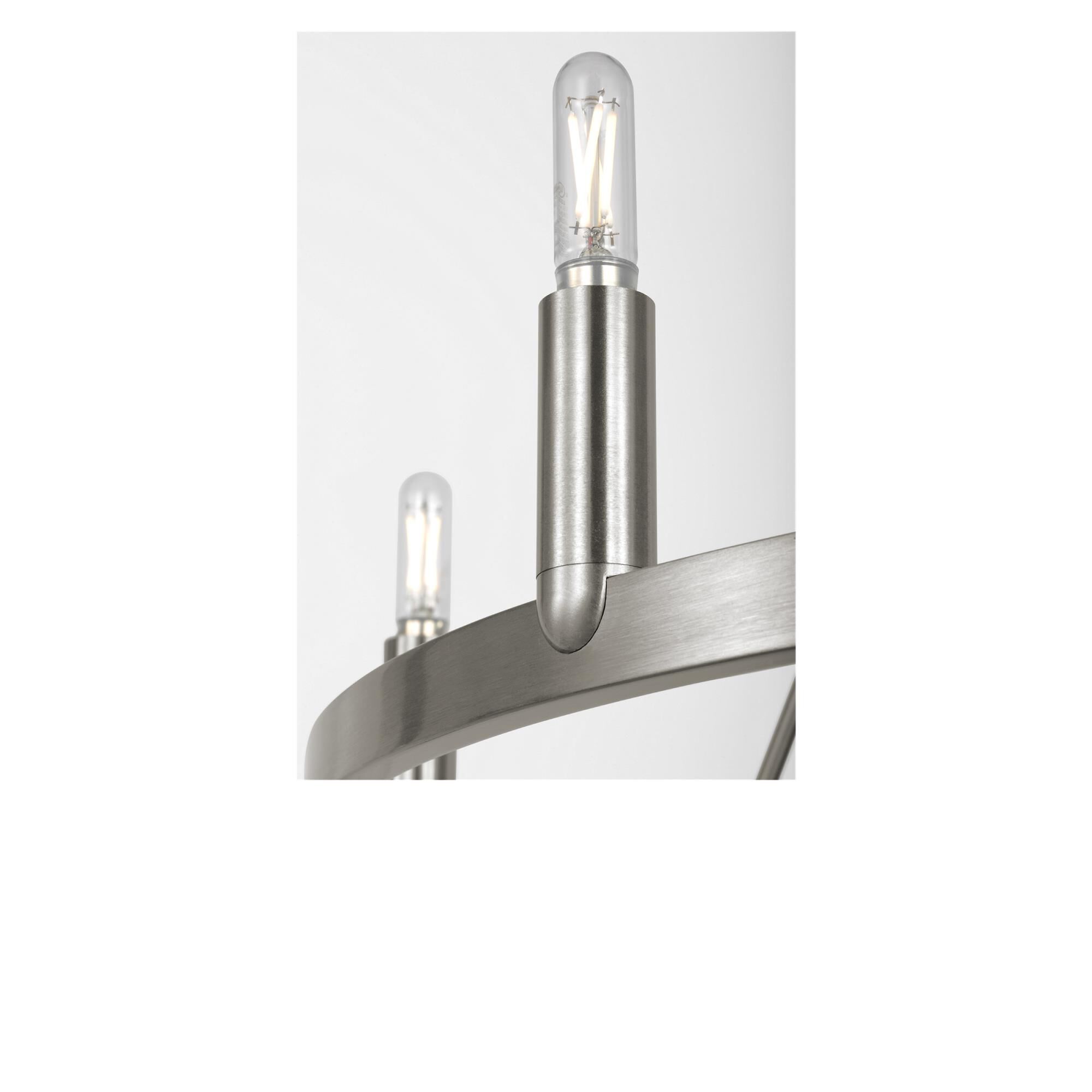 Shown in Brushed Nickel finish