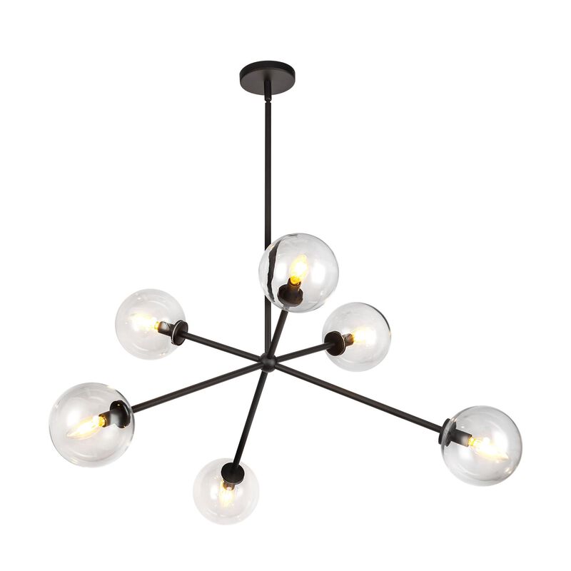 Cassia 40 Inch Chandelier by Alora Mood
