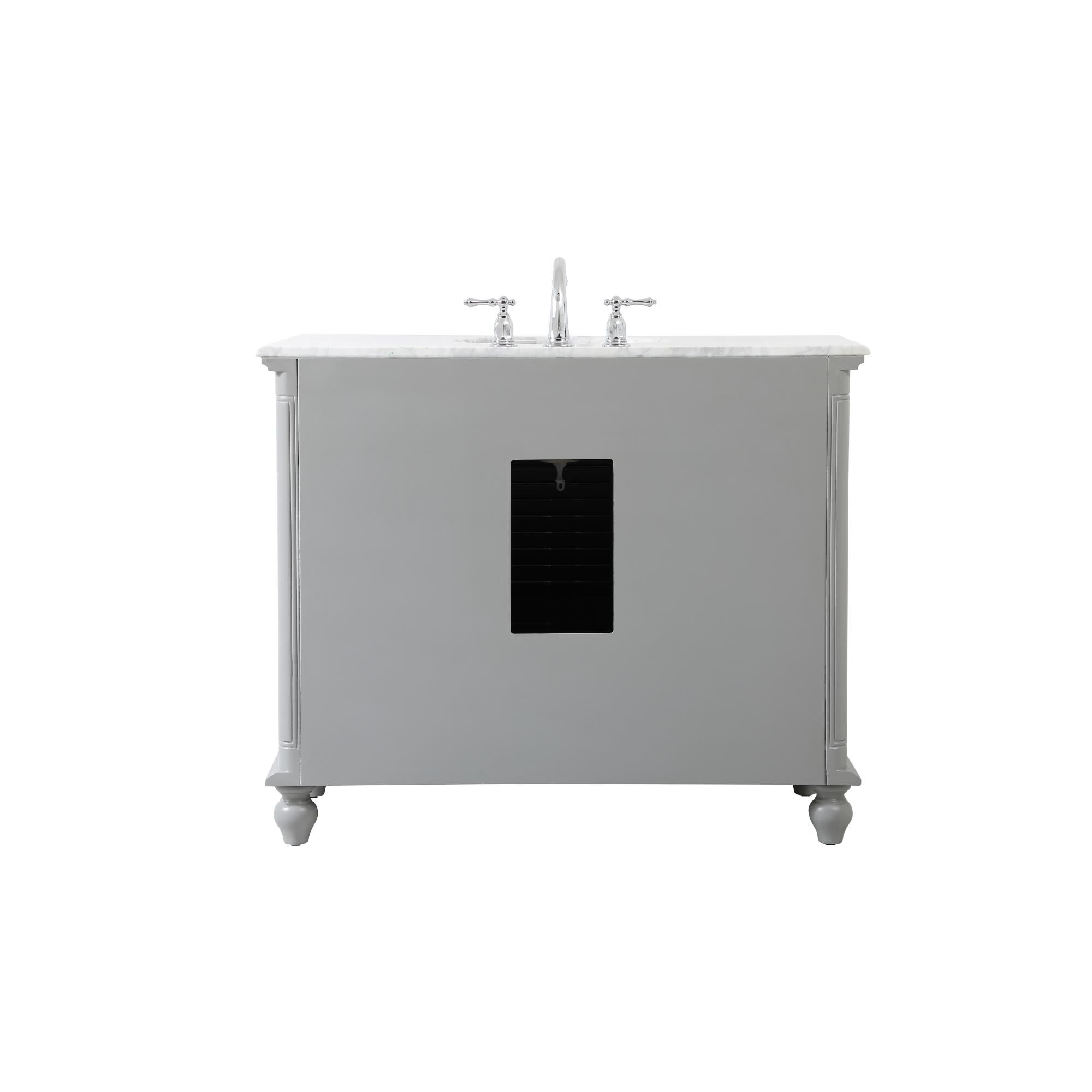 Shown in Grey finish