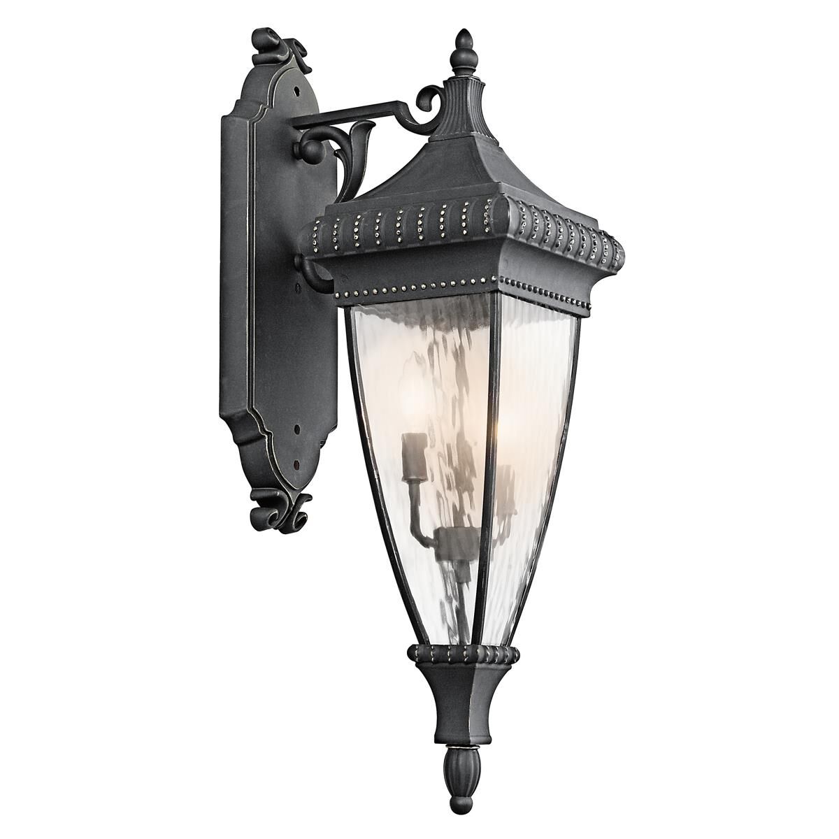 Venetian Rain 31 Inch Tall 3 Light Outdoor Wall Light by Kichler Lighting