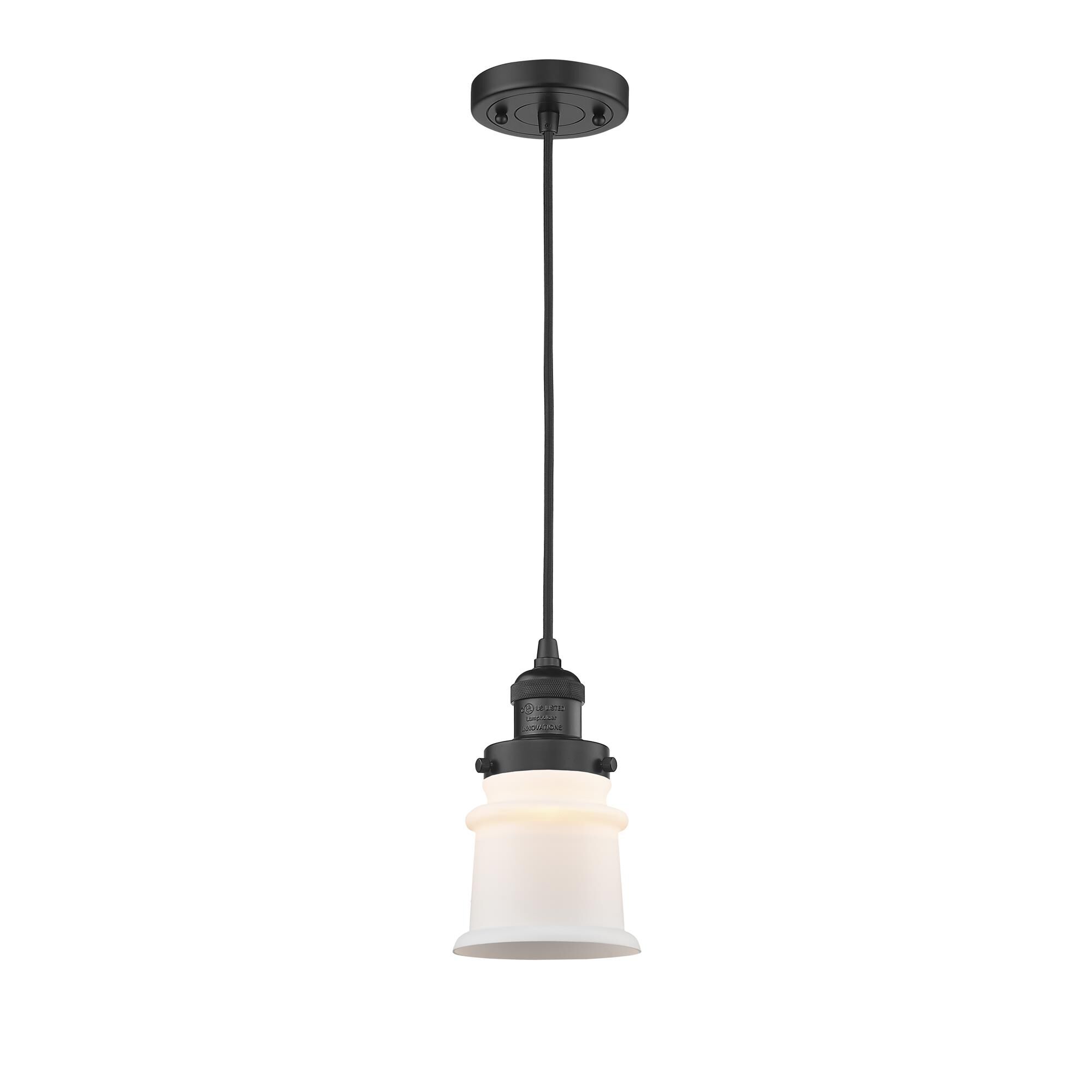 Shown in Matte Black finish and Matte White Cased glass